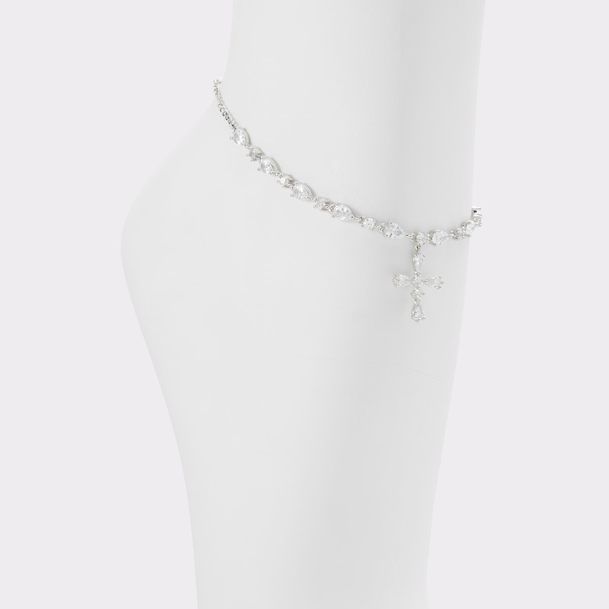 Ocerican Silver/Clear Multi Women's Anklets | ALDO Canada