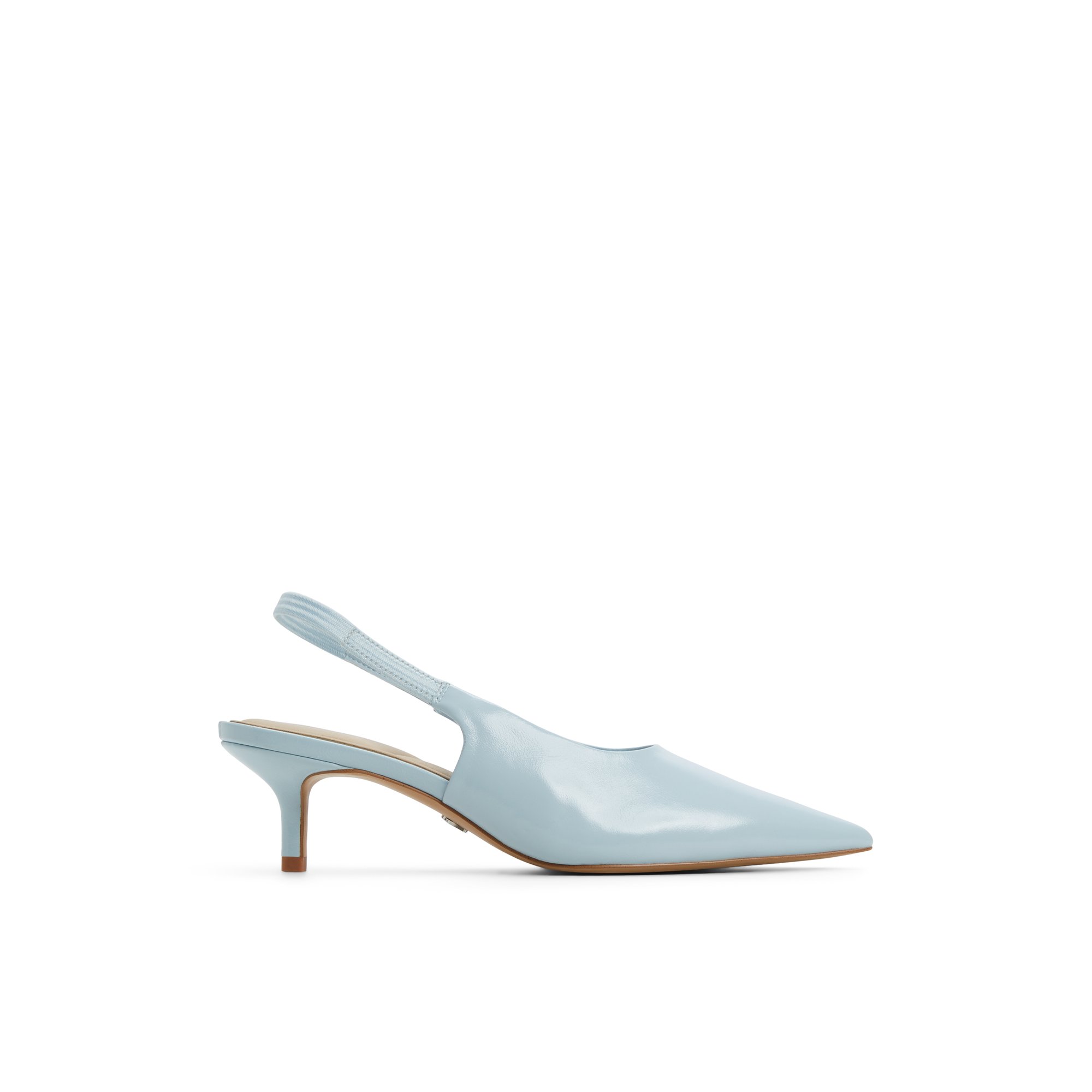 Aldo Oceweth Slingback Kitten Heel Shoes In Blue