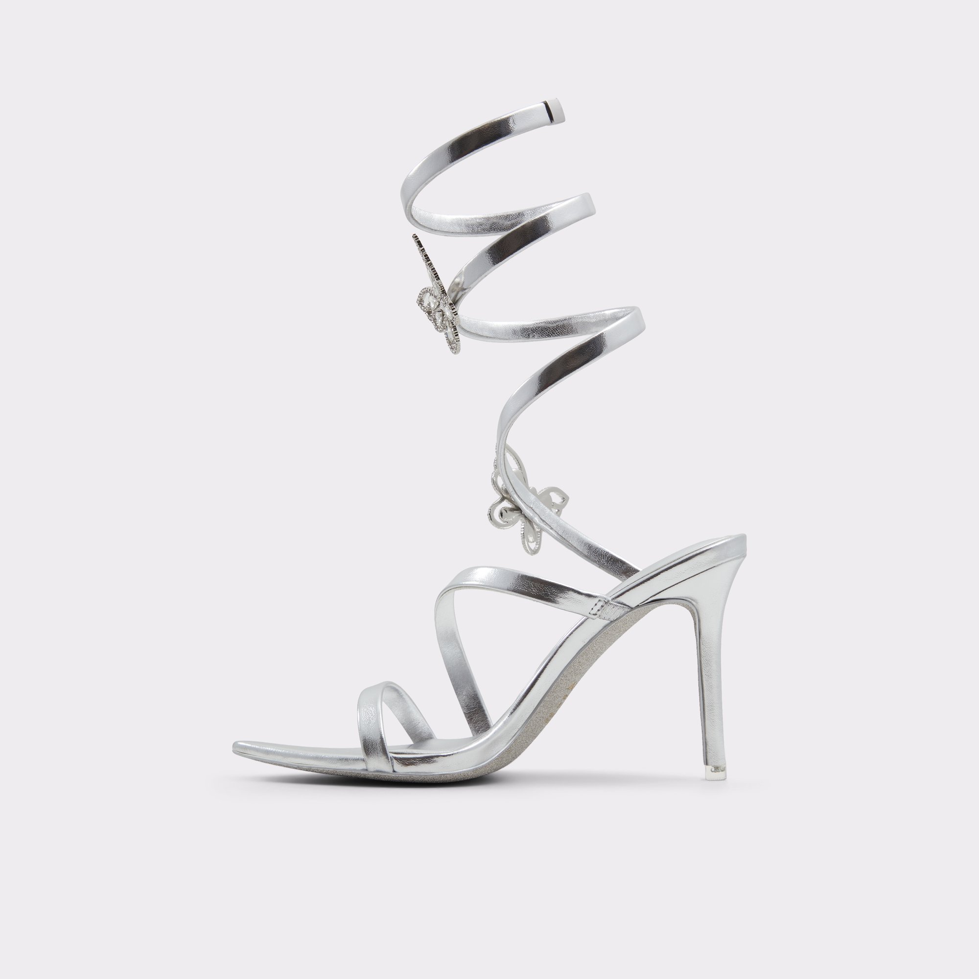 Ocia Silver Women's Strappy sandals | ALDO US