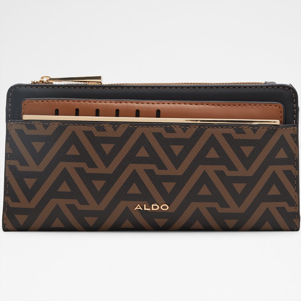【ALDO アルド】OCOISSA 折りたたみ財布 Ocoissa Brown Multi Women's Wallets | ALDO Canada