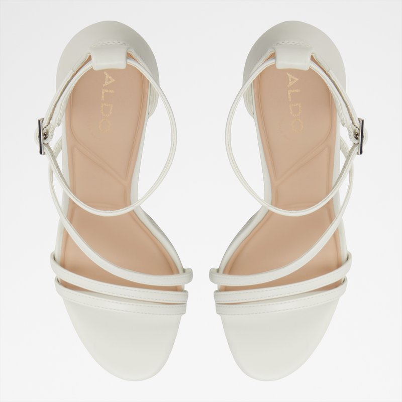 odella sandalia de mujer-blanco_9white