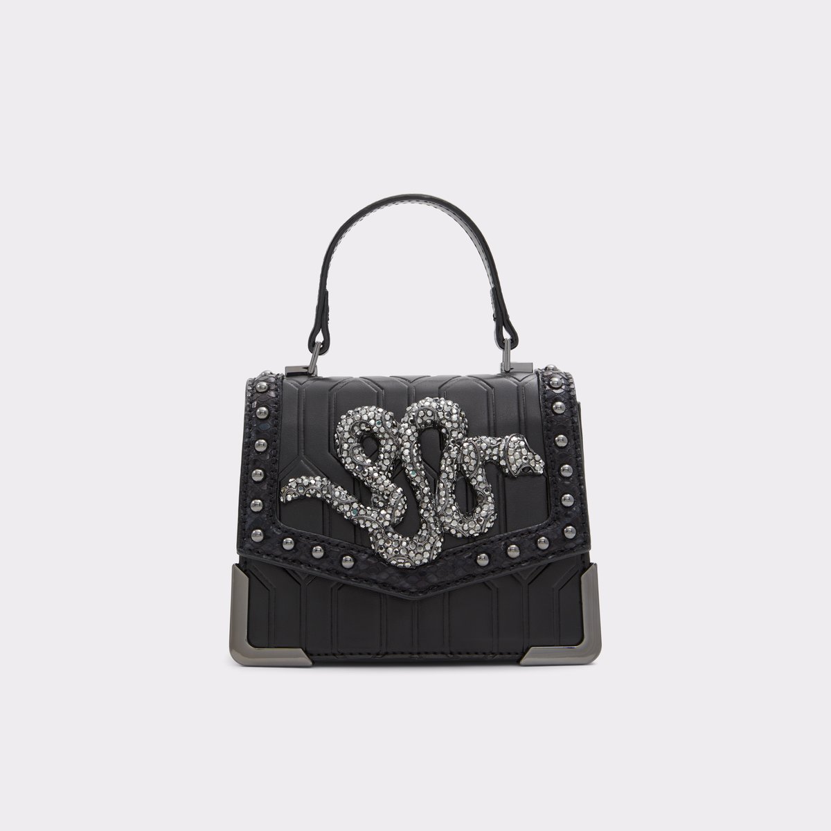Aldo - Authenticated Handbag - Polyester Black for Women, Never Worn