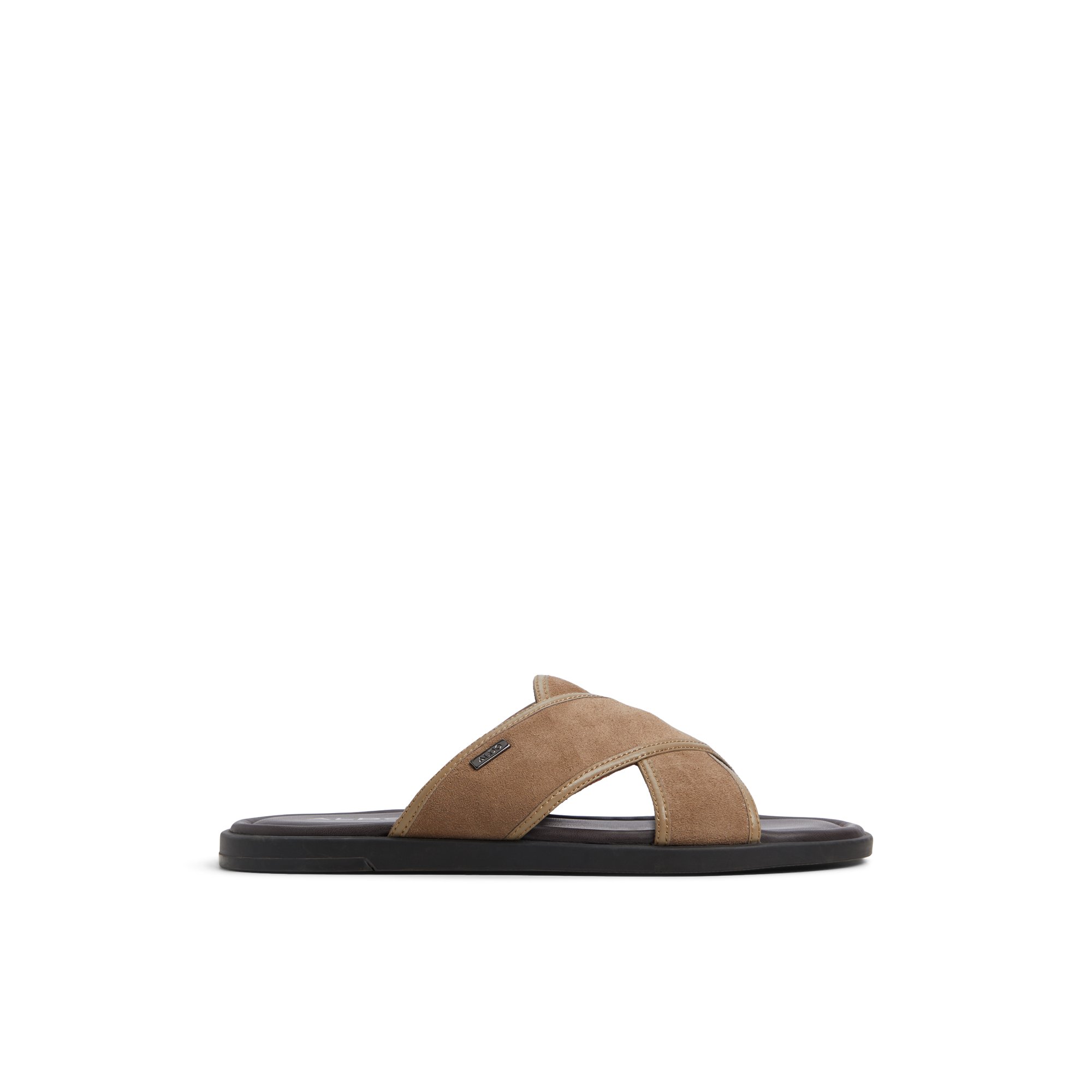 ALDO Olino - Men's Slide Sandals - Brown, Size 7.5