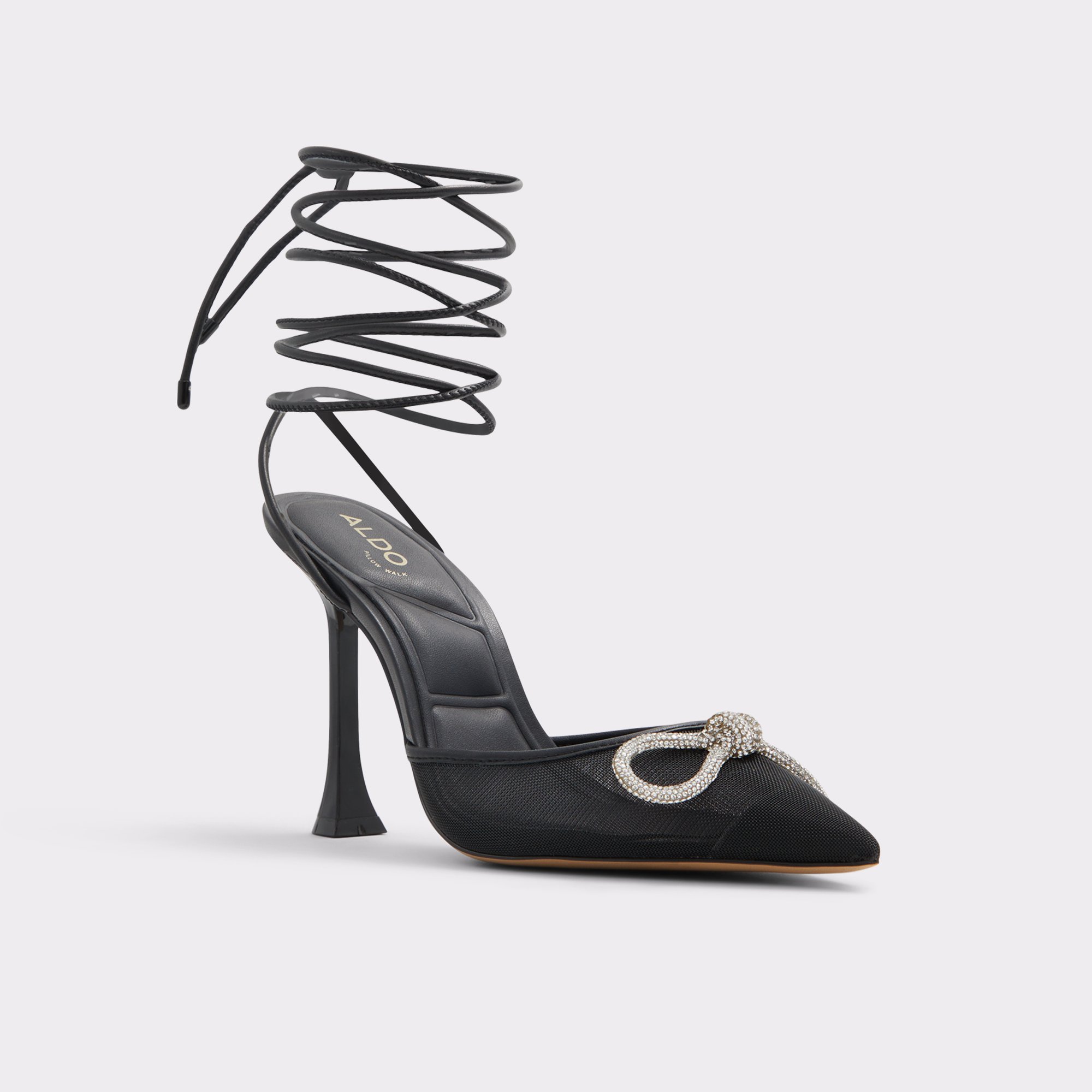 Oliviala Black Women's Strappy Heels | ALDO US