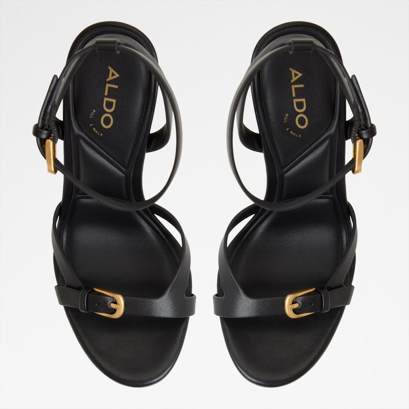 onaonwan sandalia de mujer-negro_6black