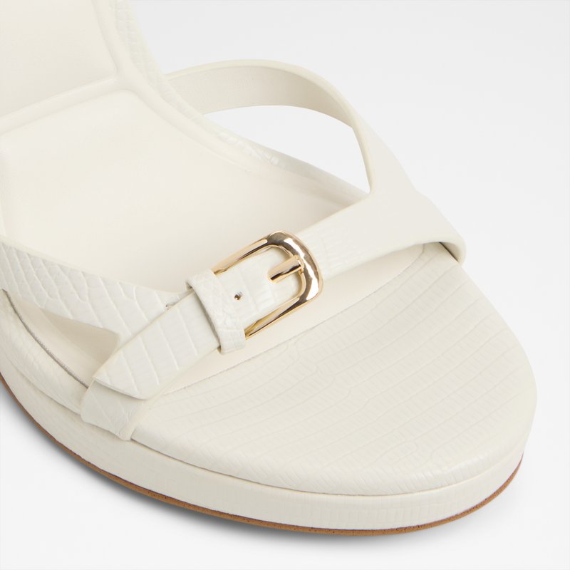 onaonwan sandalia de mujer-blanco_6white