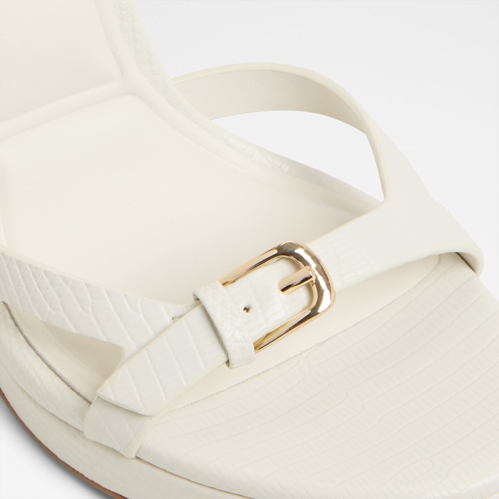 onaonwan sandalia de mujer-blanco_6white