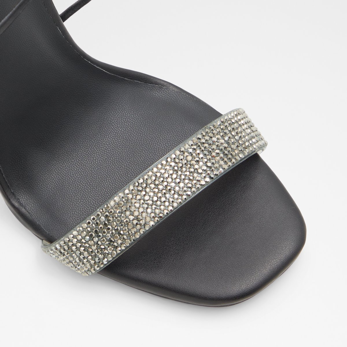 Onardonia Black Synthetic Mixed Material Women's Heeled sandals | ALDO US