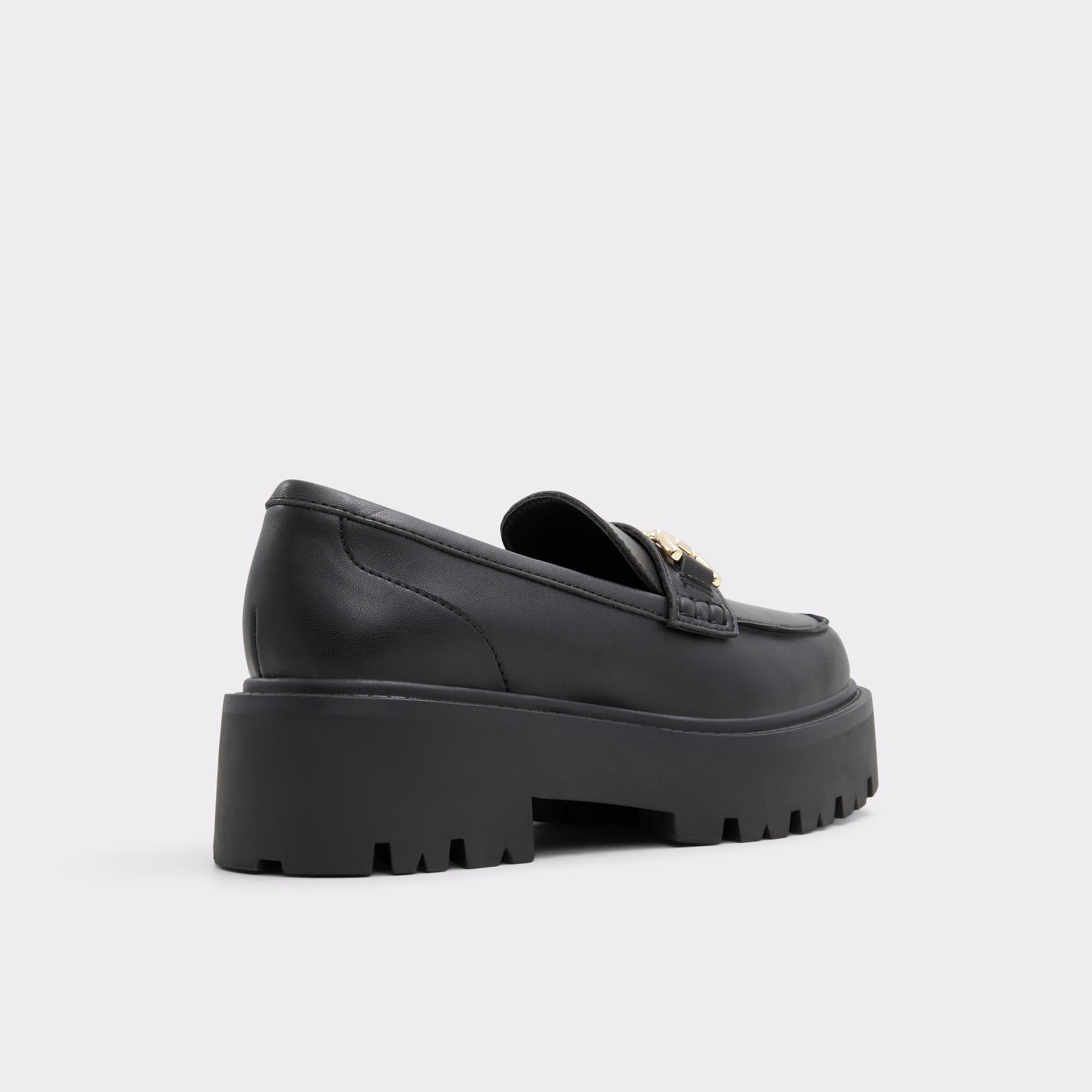 Oneameth Black Synthetic Smooth Women's Loafers & Oxfords | ALDO Canada