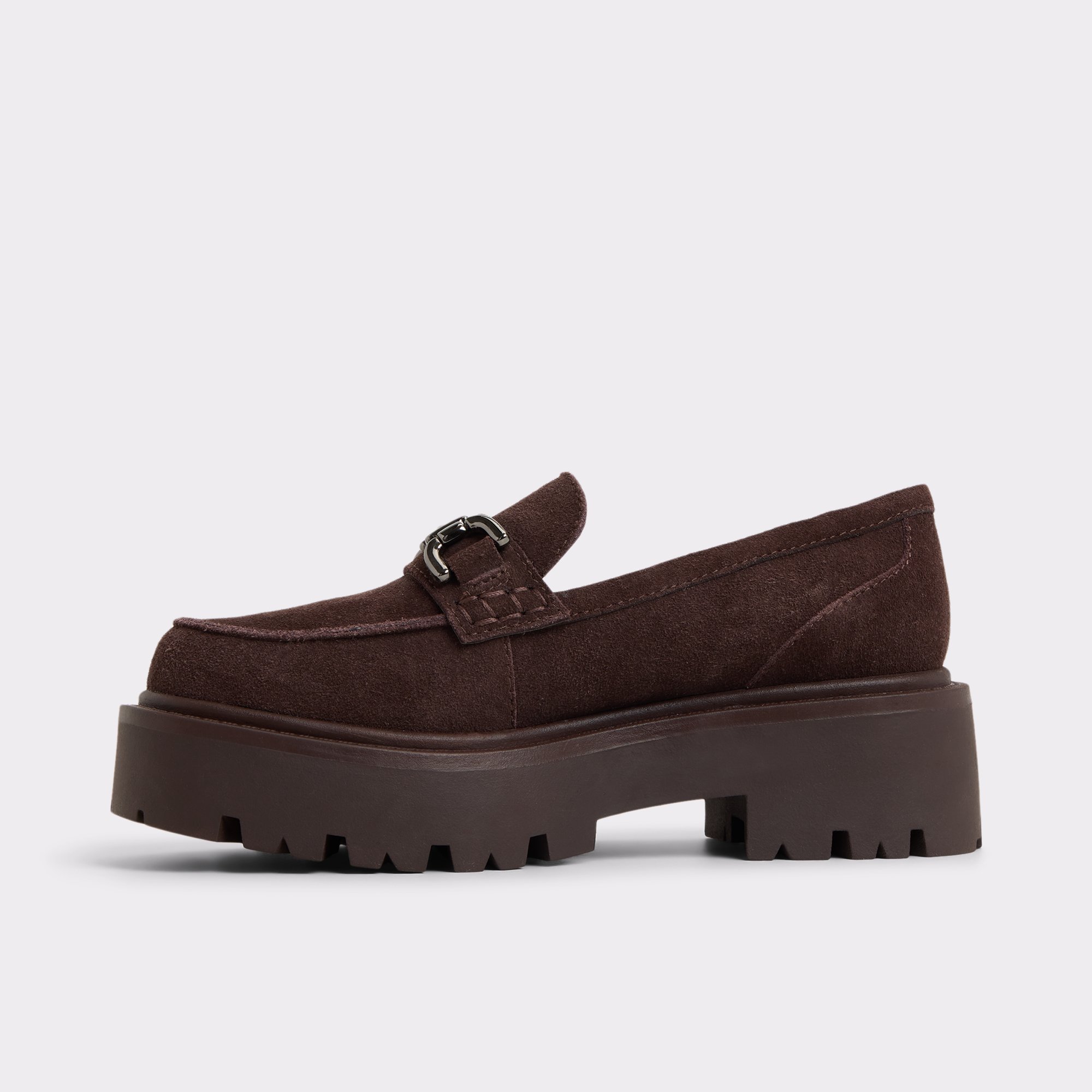 Oneameth Dark Brown Women's Loafers & Oxfords | ALDO Canada