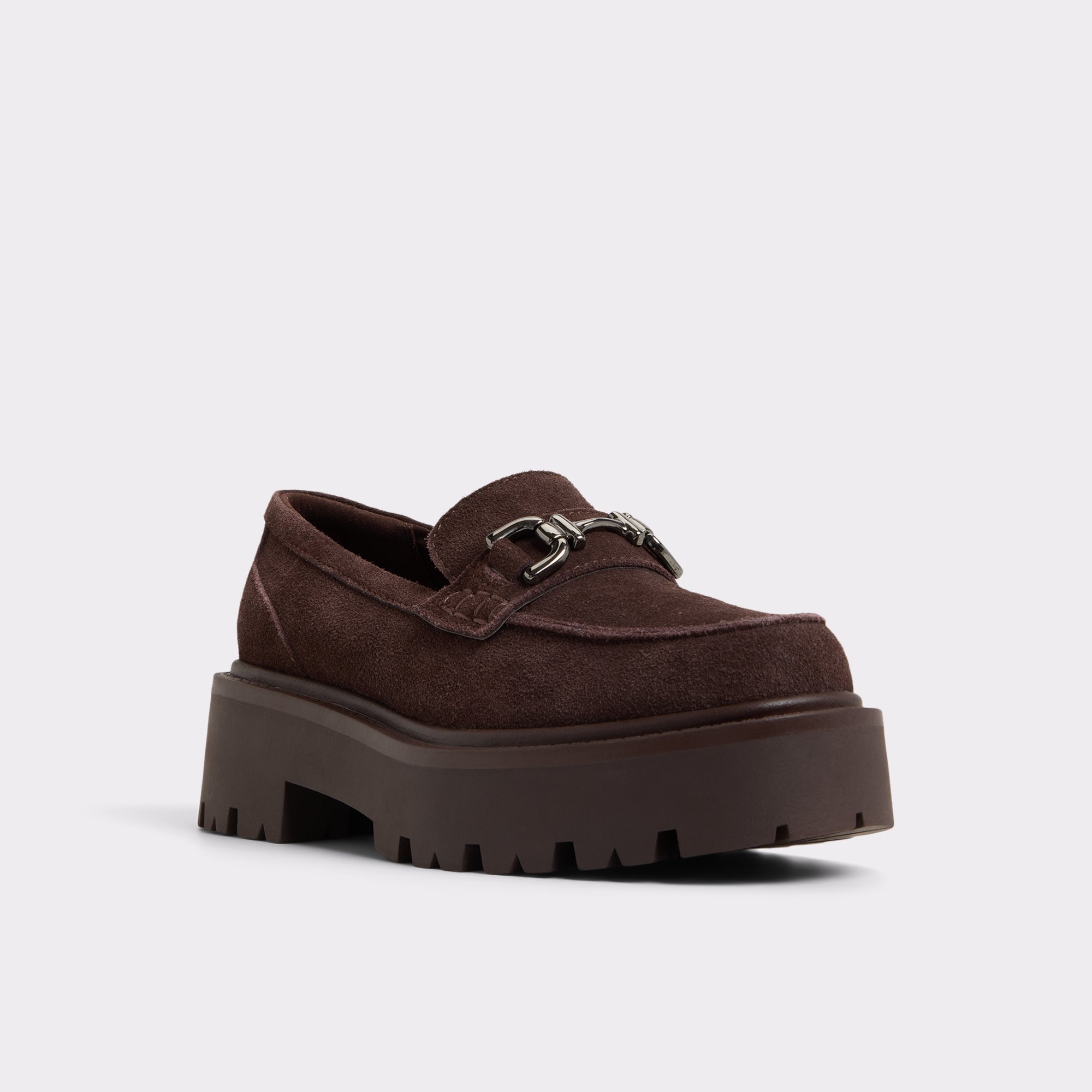 Oneameth Dark Brown Women's Loafers & Oxfords | ALDO Canada