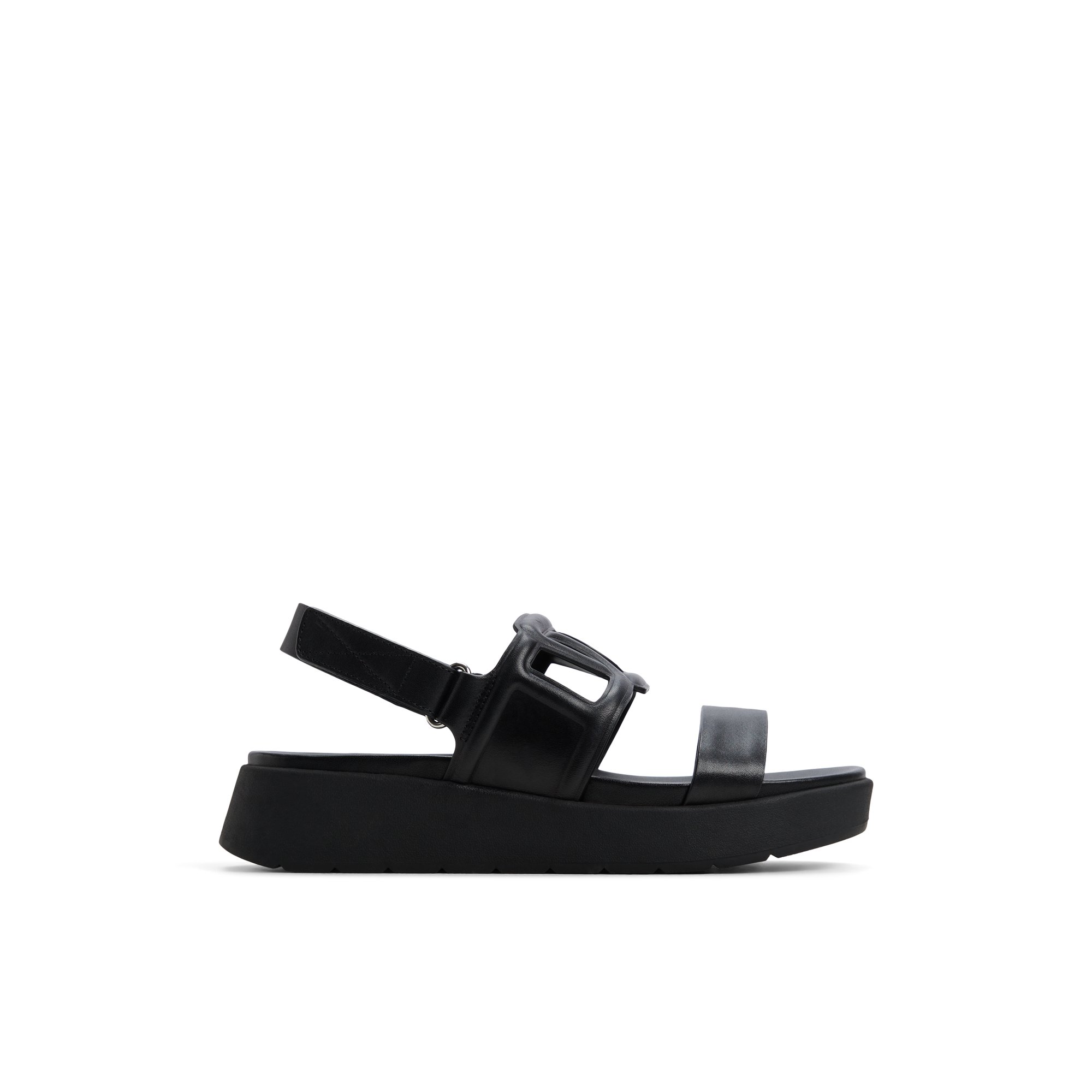 ALDO Onuvia - Women's Footbed Sandal Sandals - Black, Size 7.5