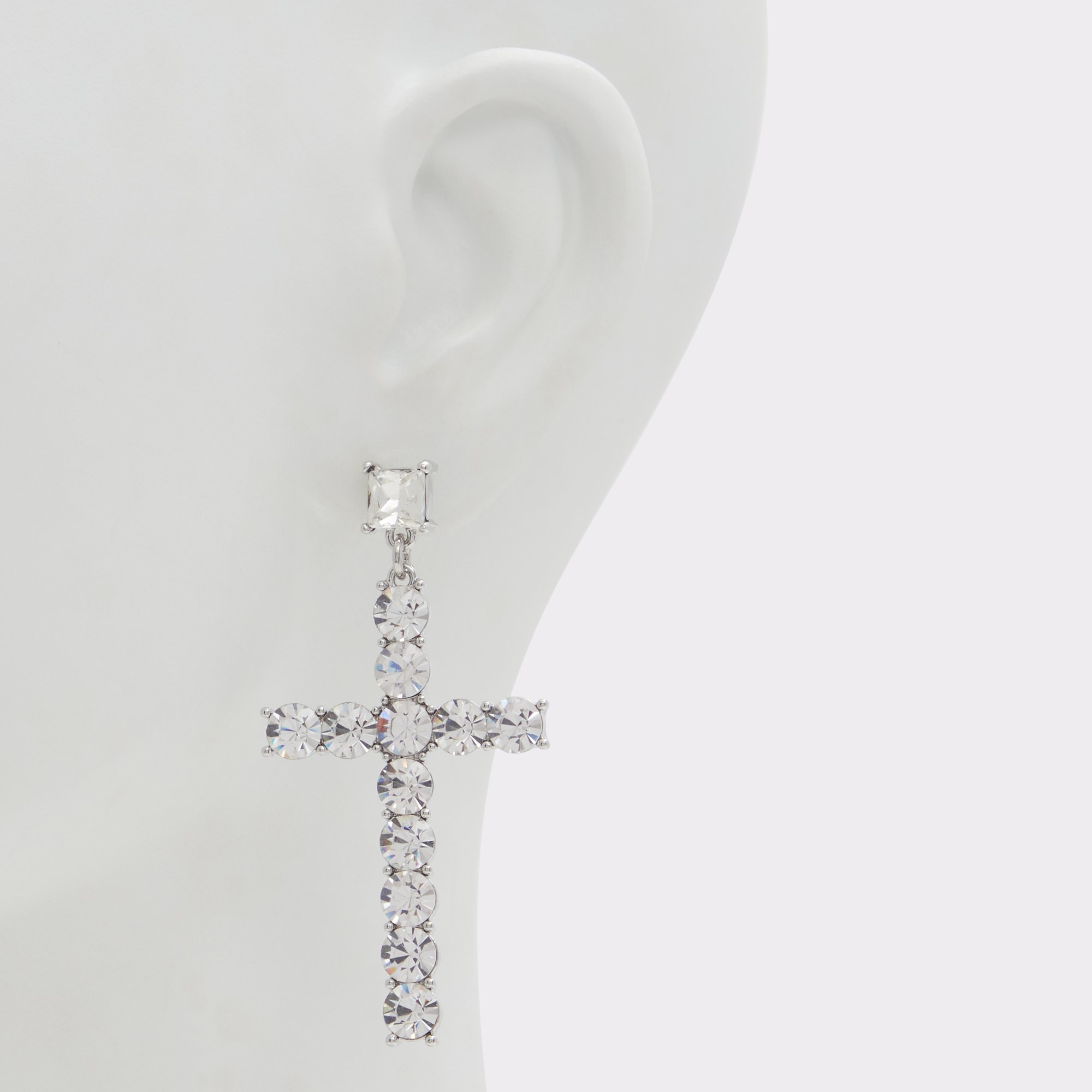 Oolyie Silver/Clear Multi Women's Earrings | ALDO US