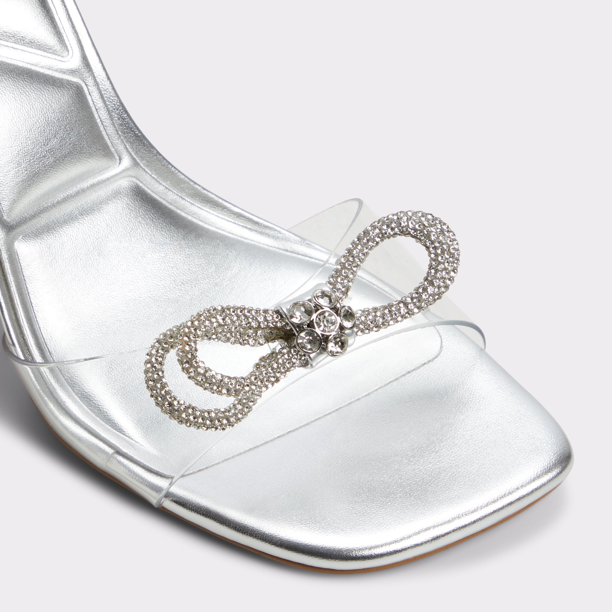 Ozley Silver Women's Strappy Heels | ALDO US