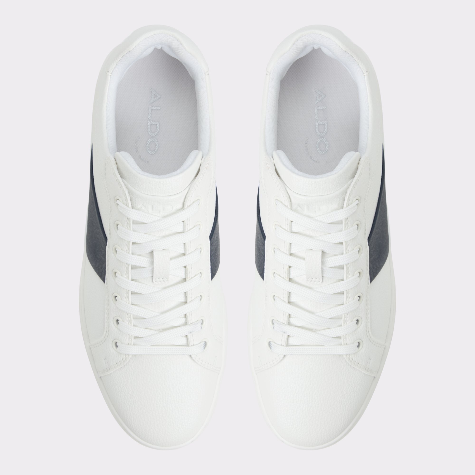 Ozzy White/Navy Men's Low top | ALDO US