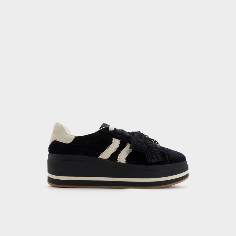 Paotlan zapatos deportivo de mujer – 7.5, black white