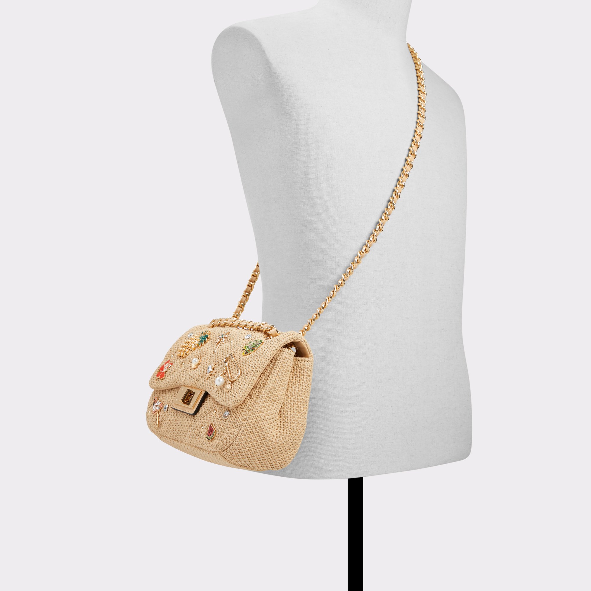 バッグ PALOROSA FLAT Bag beige deuxieme classe PALOROSA FLAT Bag beige deuxieme classe