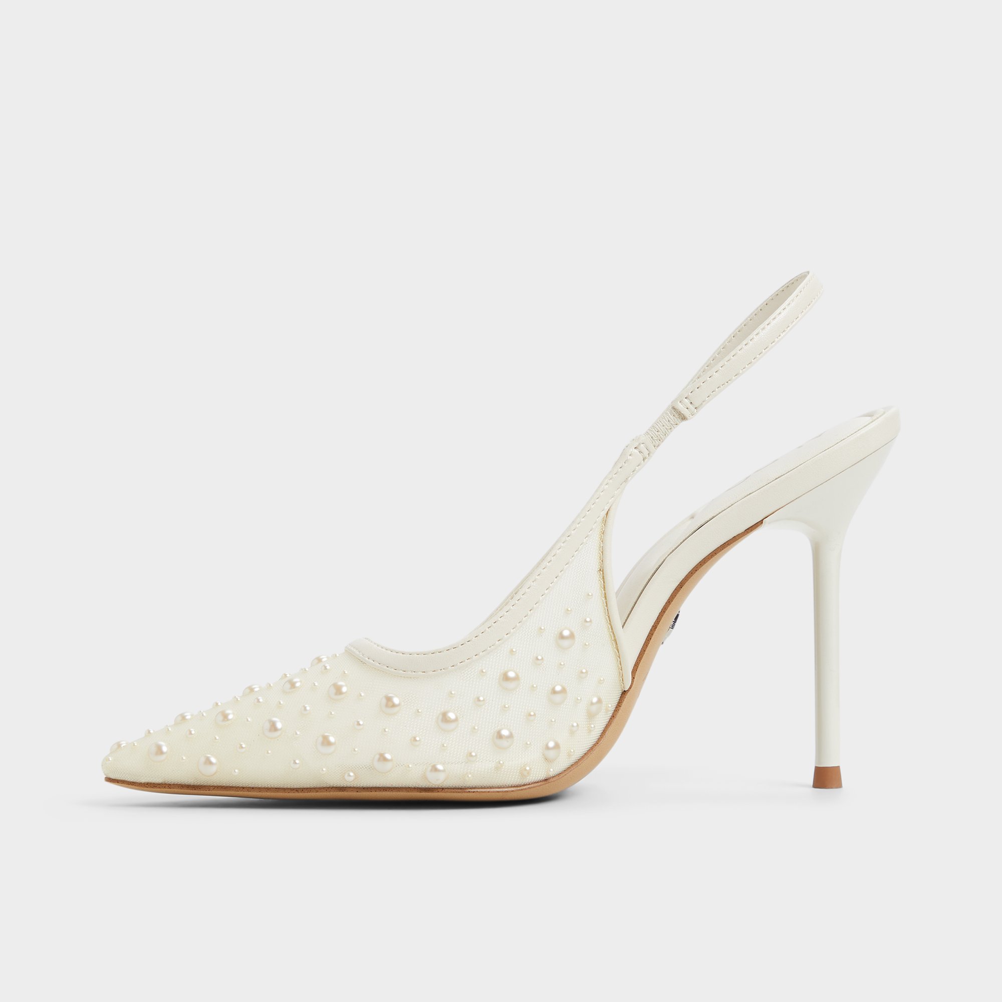 Pearlescent Other White Women's Slingbacks | ALDO US