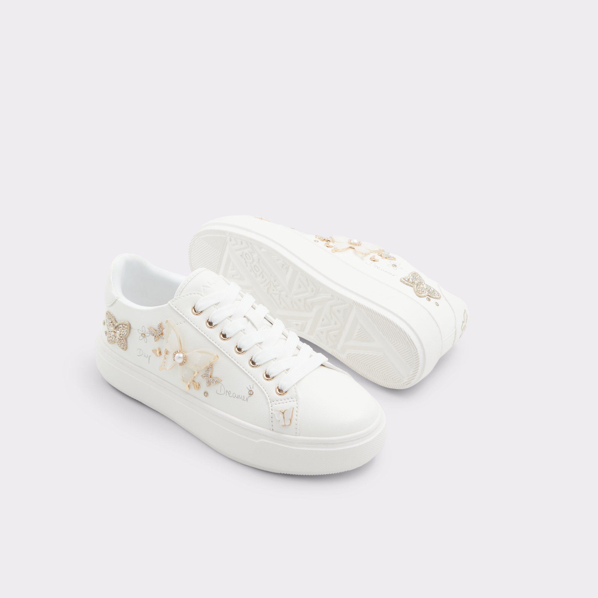 Pearlwing White Women's Low top sneakers | ALDO Canada