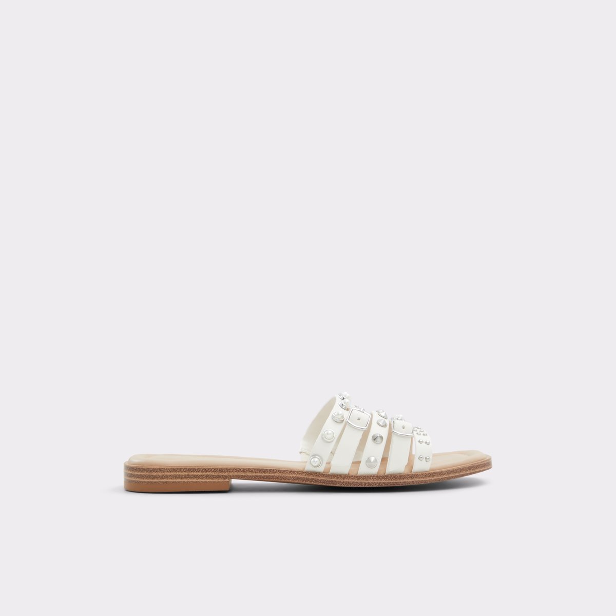 Pearlyne White Women's Flats | ALDO Canada