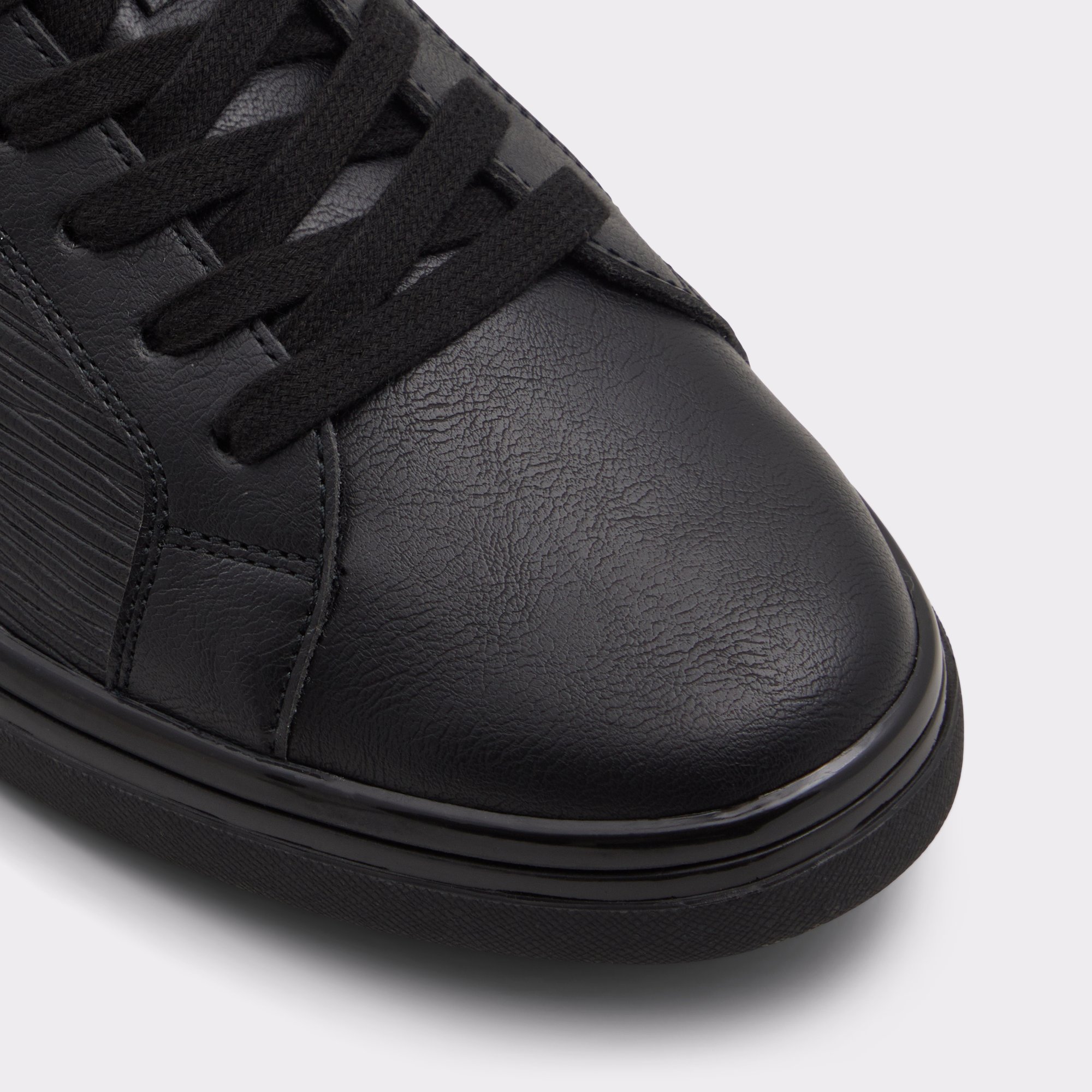 Pele Black Synthetic Embossed Men's Sneakers | ALDO US