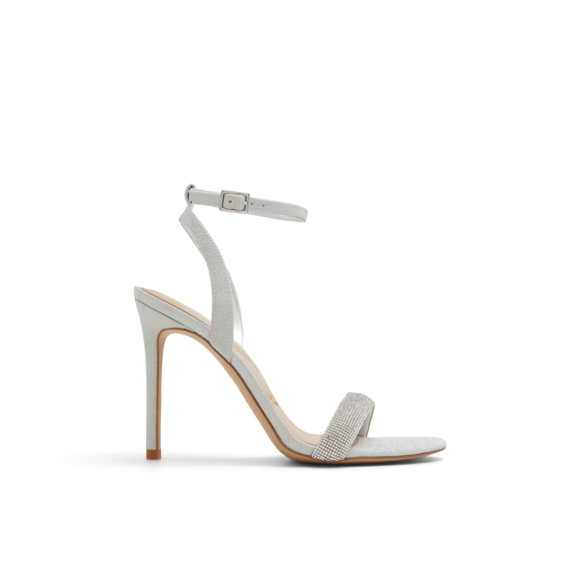 ALDO Perlea - Women's Sandals Heeled - Silver