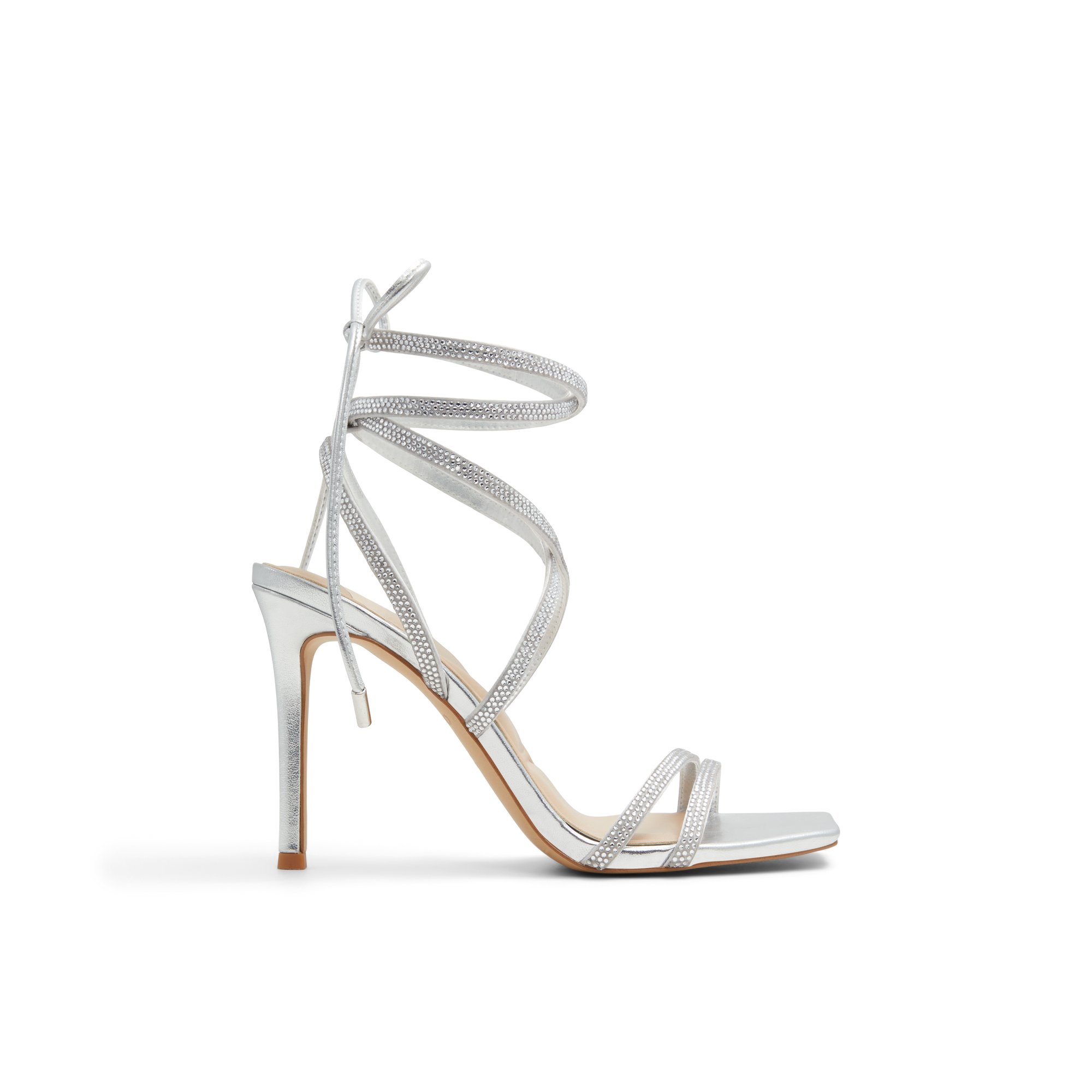 ALDO Phaedra - Women's Strappy Sandal Sandals - Silver