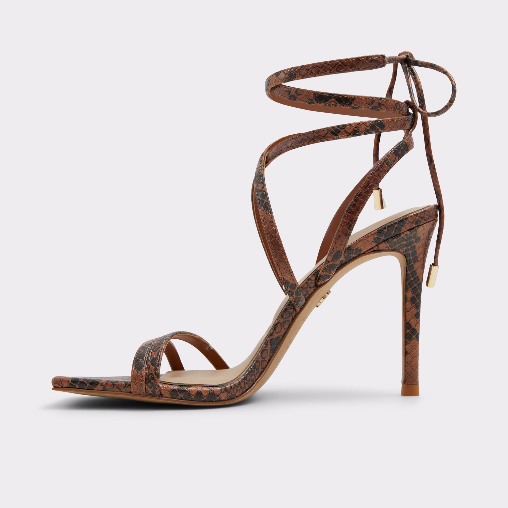 Phaedra Dark Brown Women's High heels | ALDO Canada