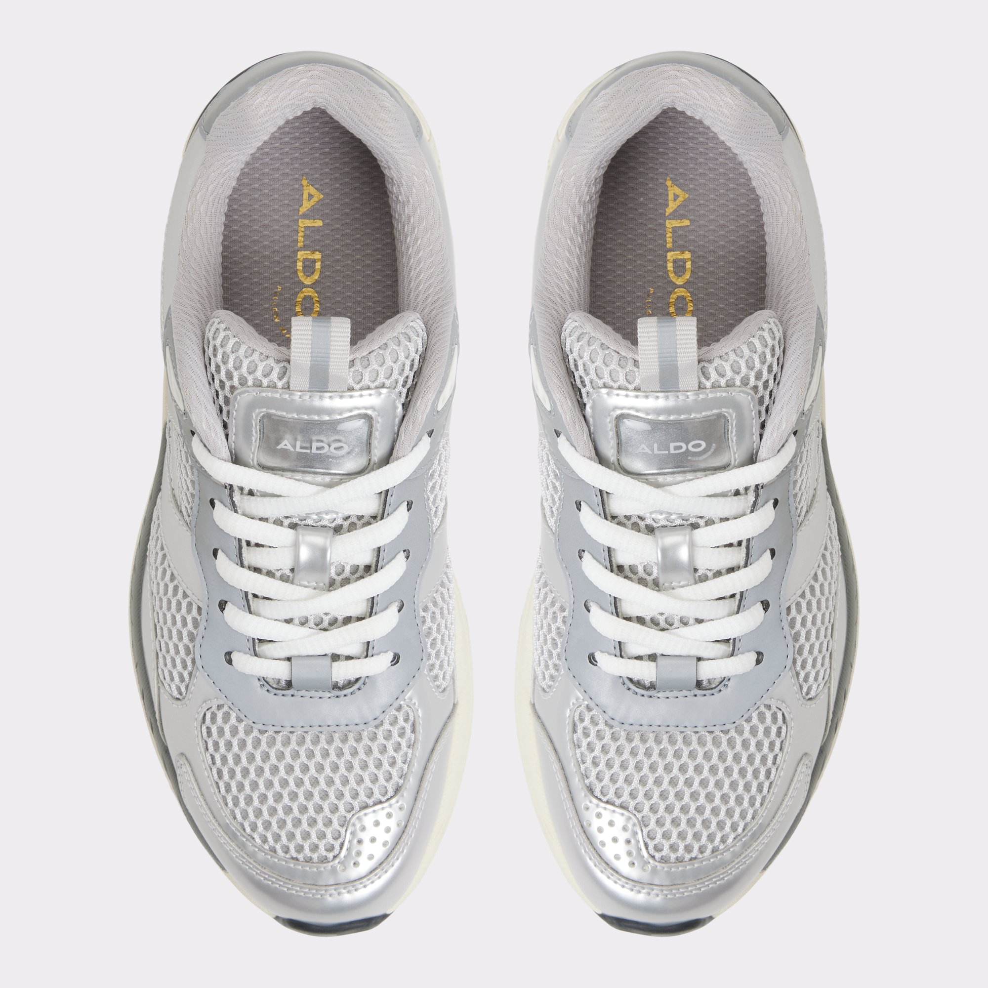 Pillowsnkr-l Silver Women's Low top sneakers | ALDO Canada
