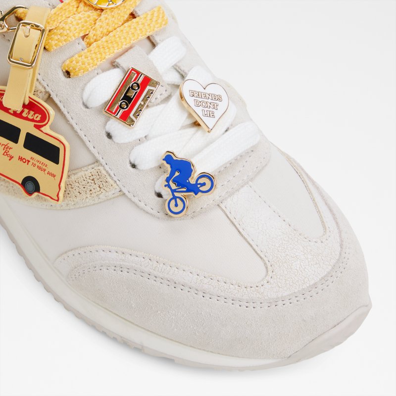 pineapplepizza zapatos deportivo de mujer-blanco_7white