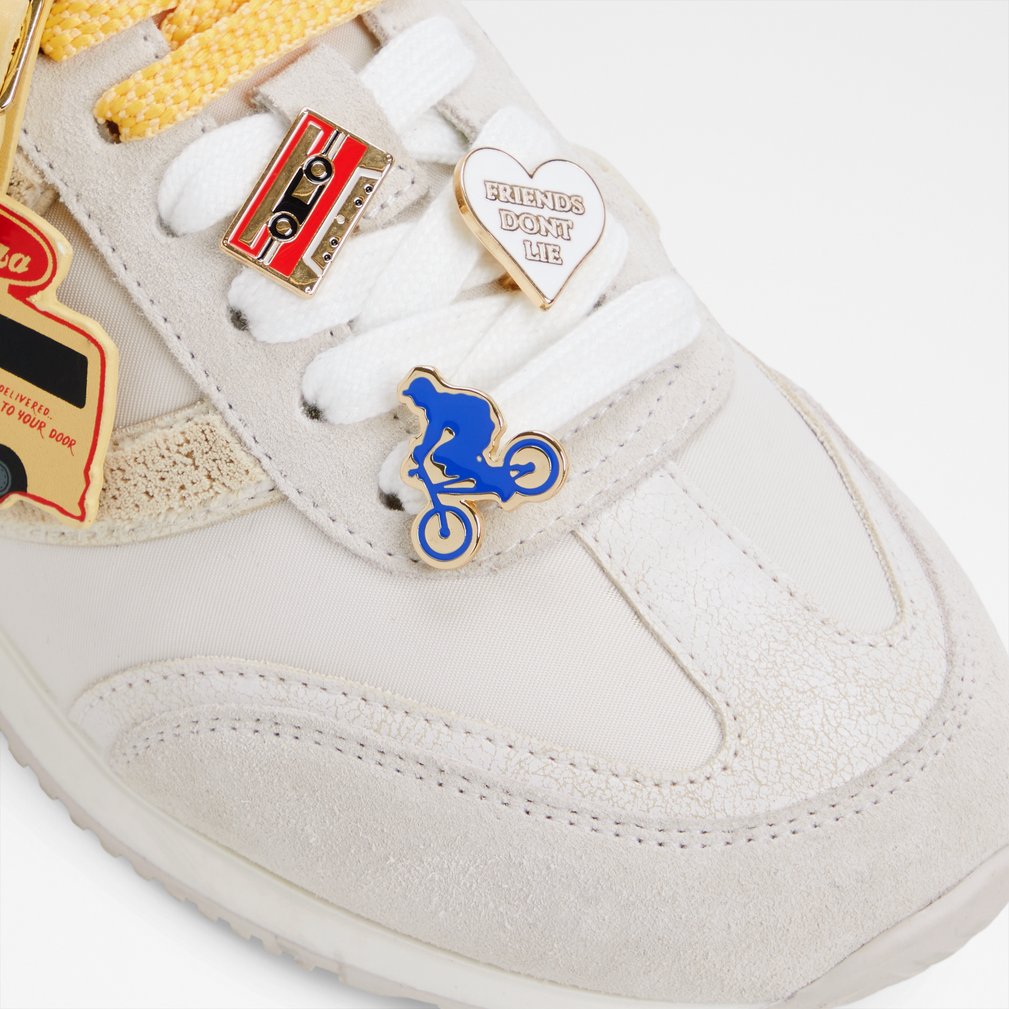 pineapplepizza zapatos deportivo de mujer-blanco_7white