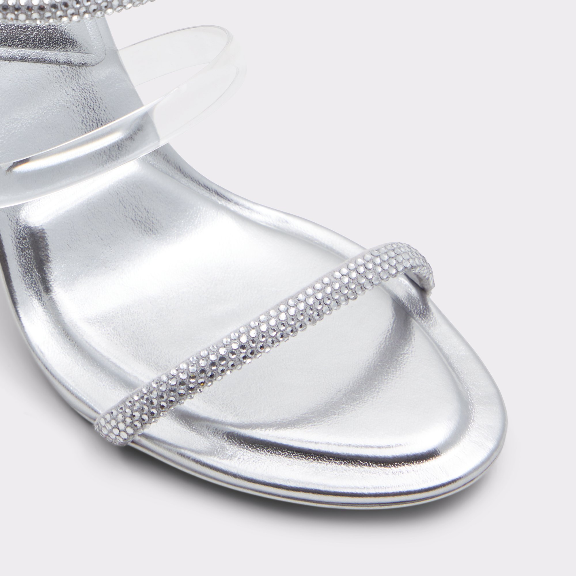 Pirouette Silver Women's Strappy sandals | ALDO Canada
