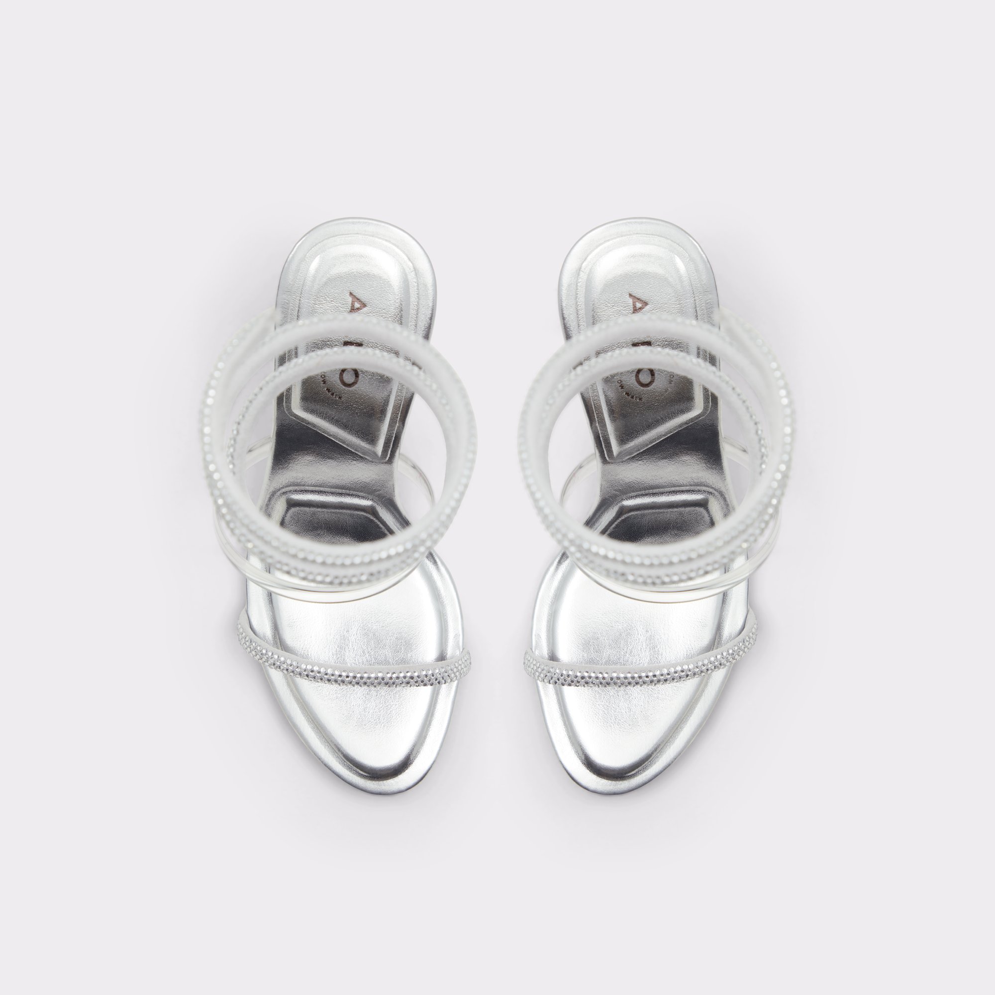 Pirouette Silver Women's Strappy sandals | ALDO Canada