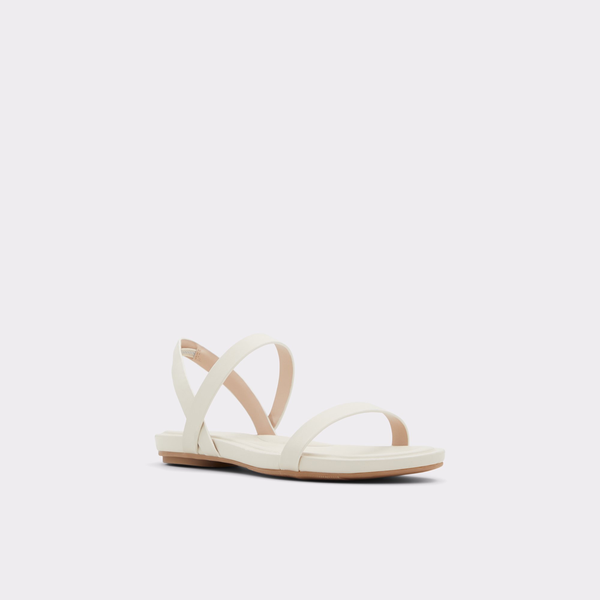 Pomawin White/Bone Women's Flat Sandals | ALDO US