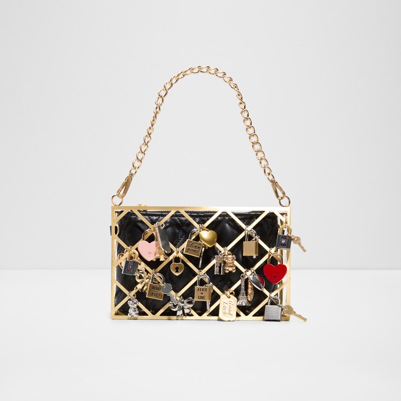 ponddamour cartera de mujer-black overflow_black