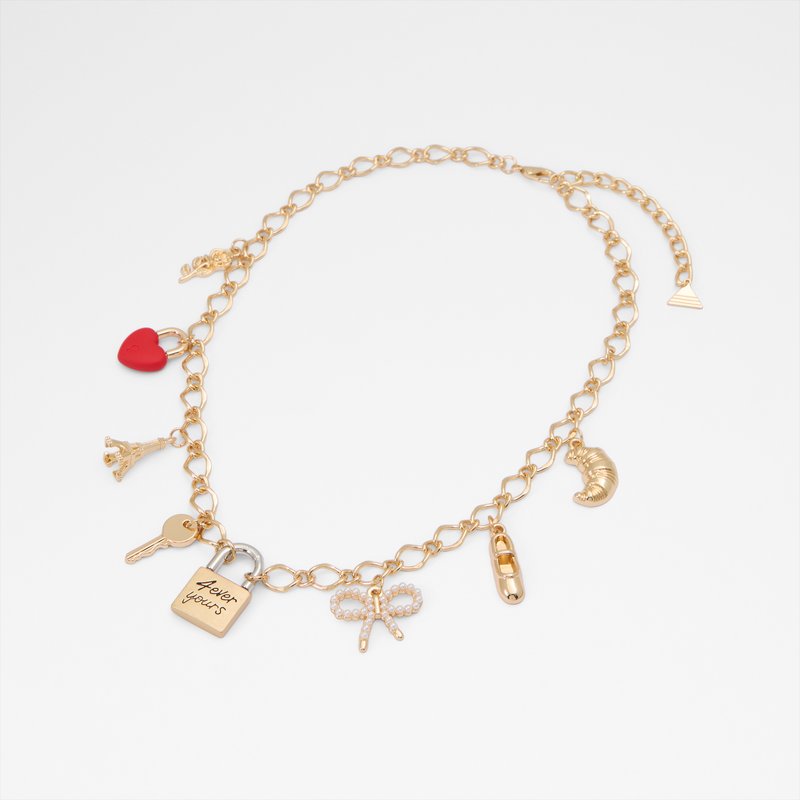 ponddamours collar de mujer-rojo_red