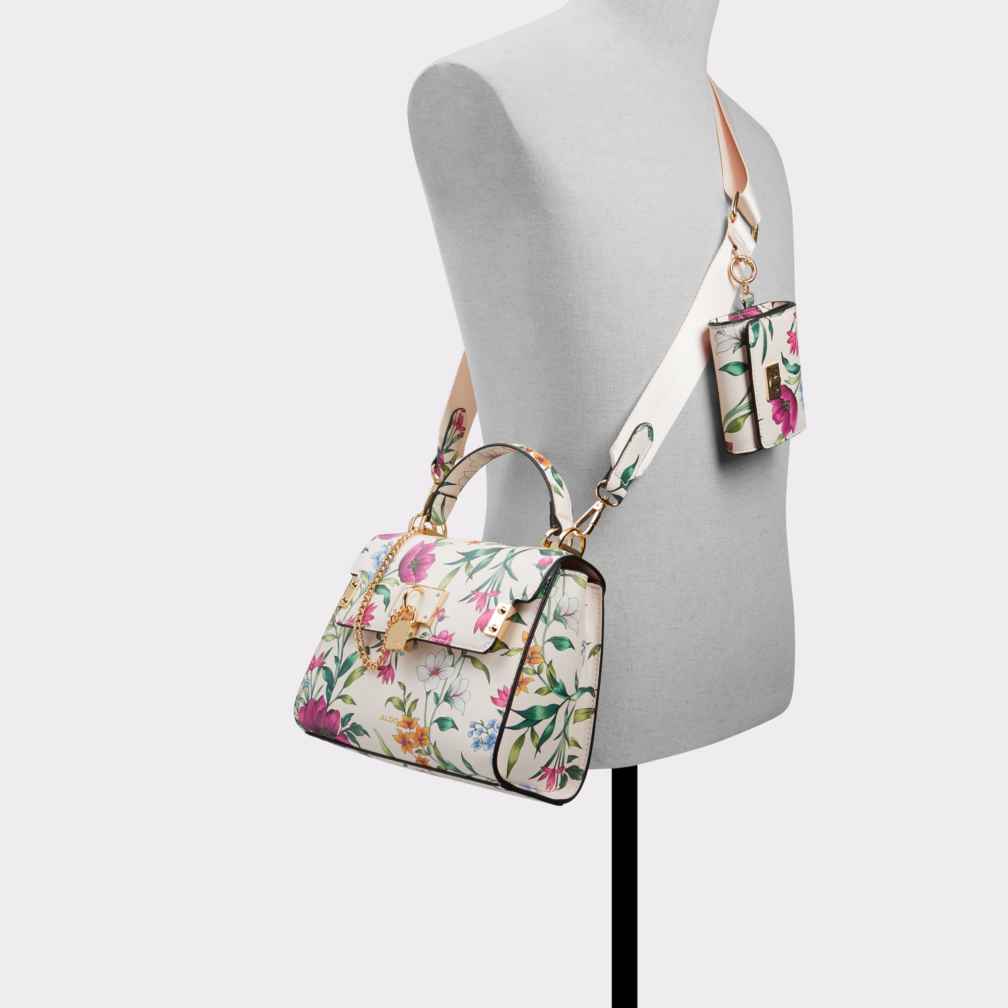 Porsha Pink Overflow Women's Top Handle Bags | ALDO Canada