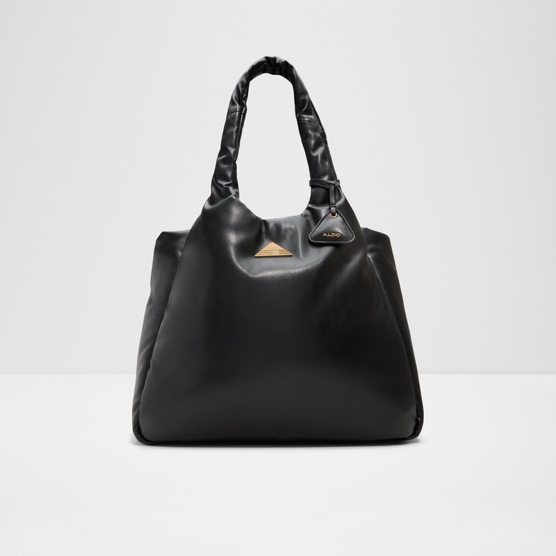 ppuffcarryy cartera de mujer-black overflow_black