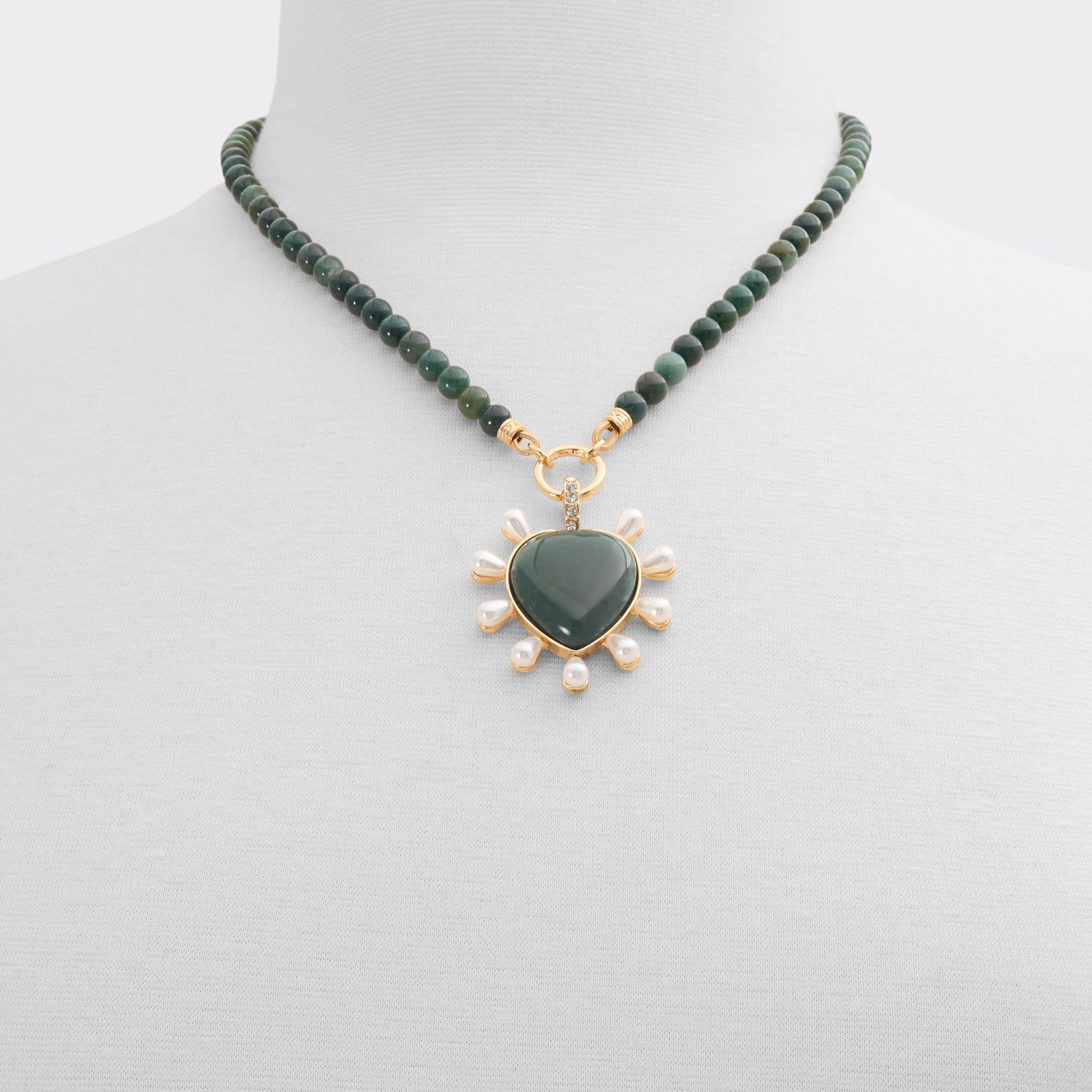Preciousheart Dark Green Women's Necklaces | ALDO Canada