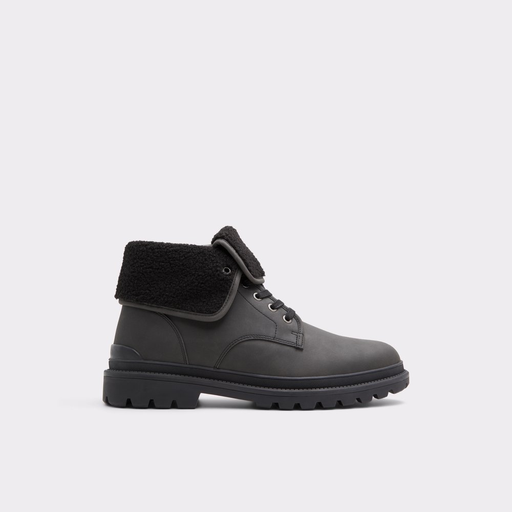 【追跡あり!】ALDO Rebellious レザー コンバットアンクルブーツ Rebellious Black Women's Combat boots | ALDO US