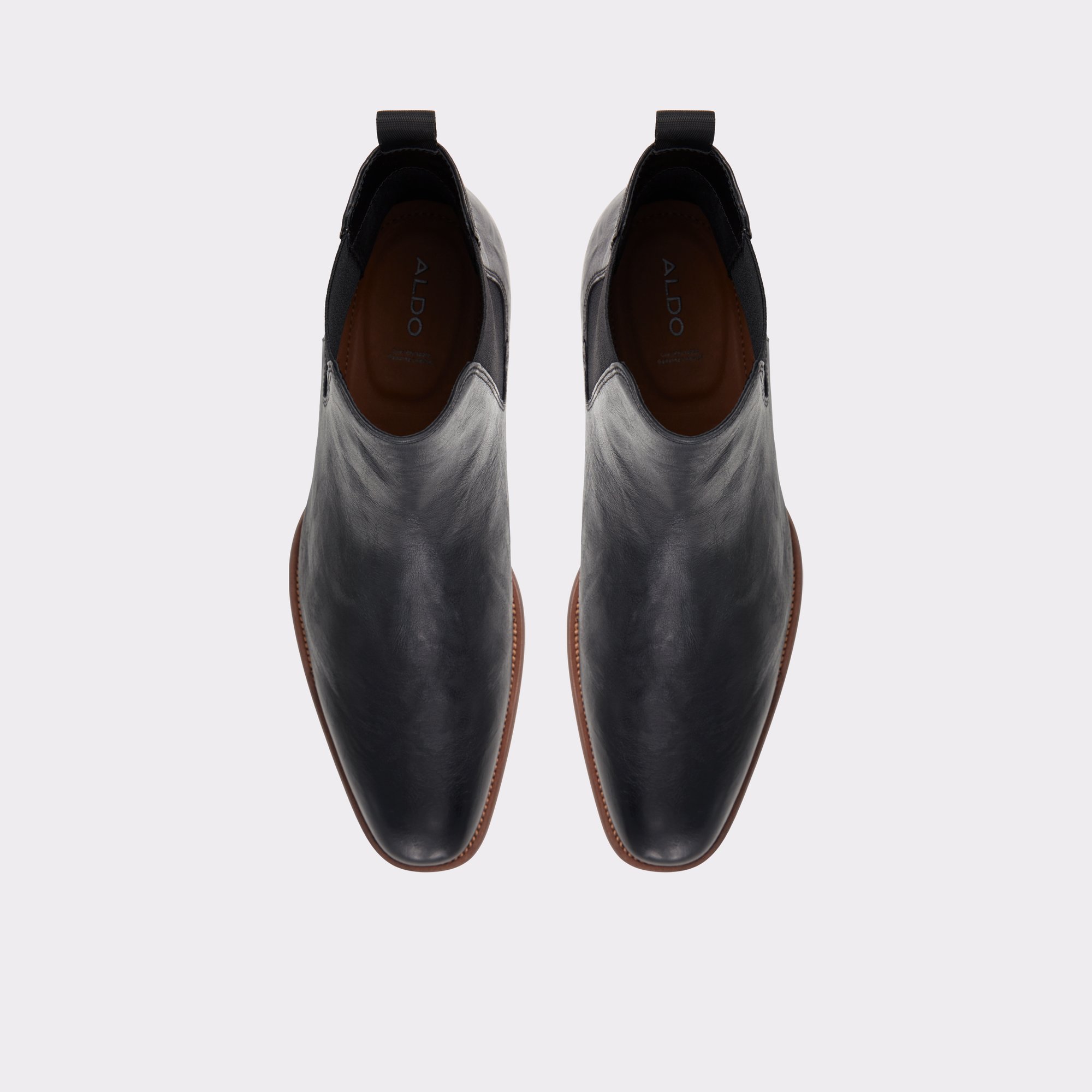 Priawyn Black Leather Smooth Men's Chelsea boots | ALDO Canada
