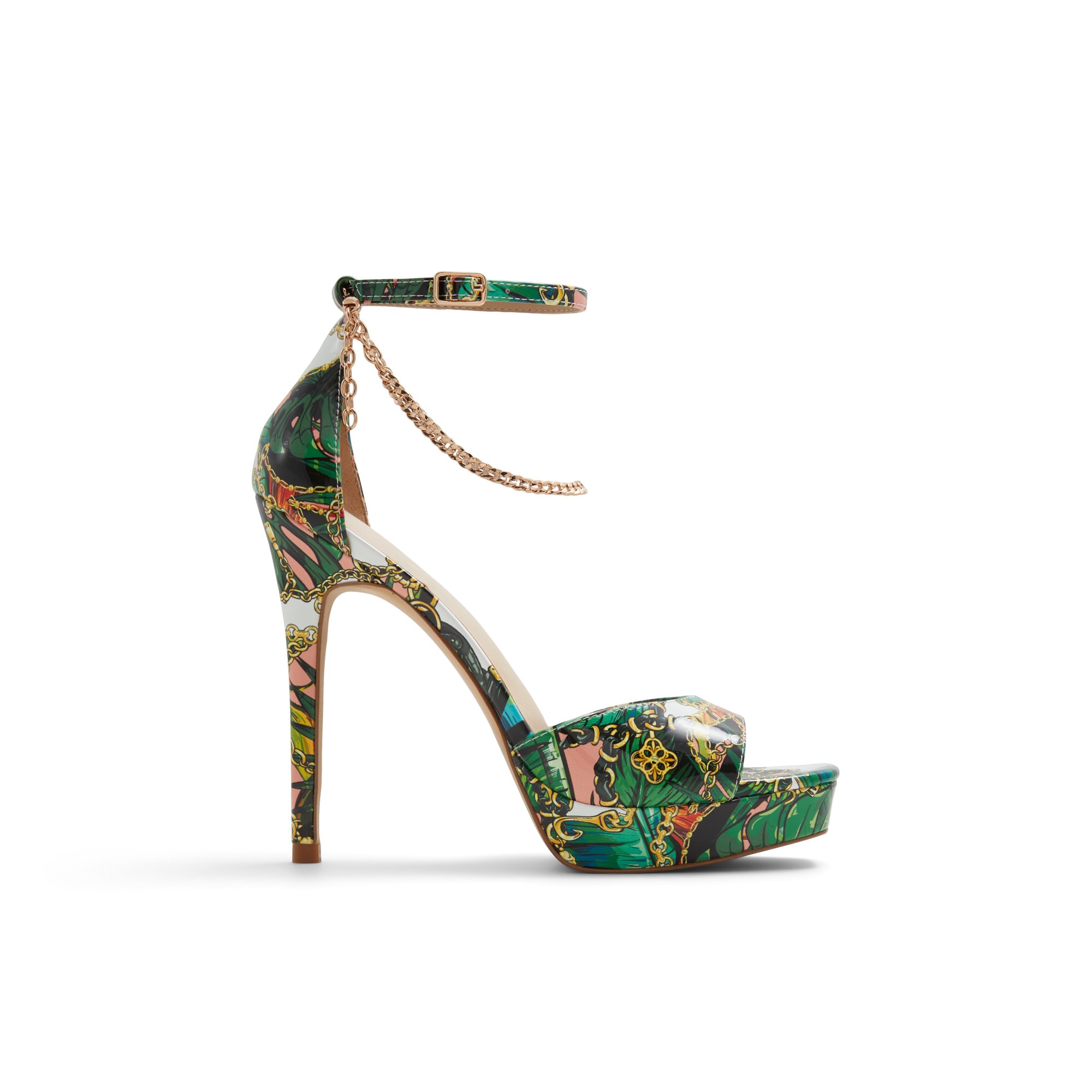 ALDO Prisilla - Women's Strappy Sandal Sandals - Multicolor Patent