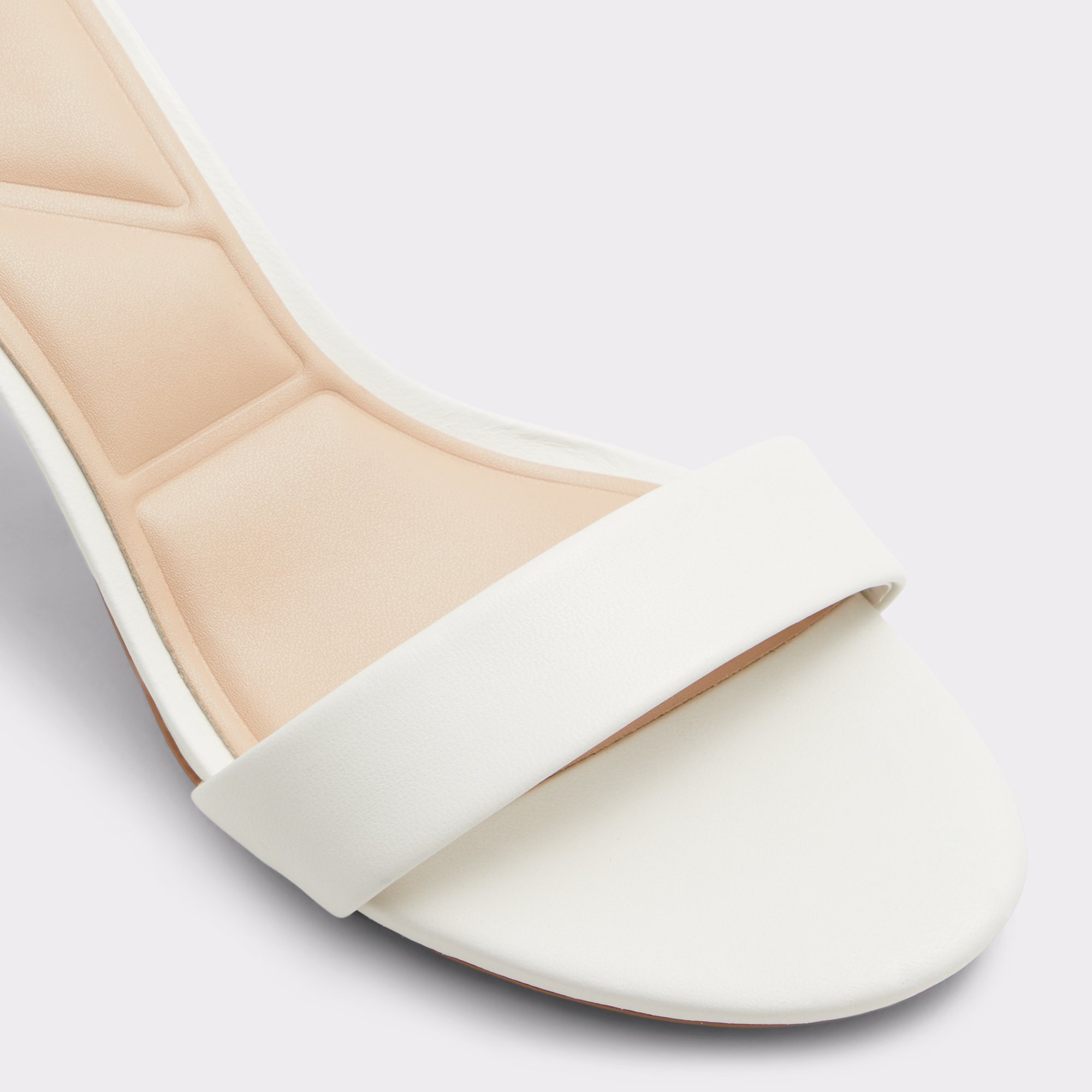 Pristine White/Bone Women's Strappy sandals | ALDO Canada