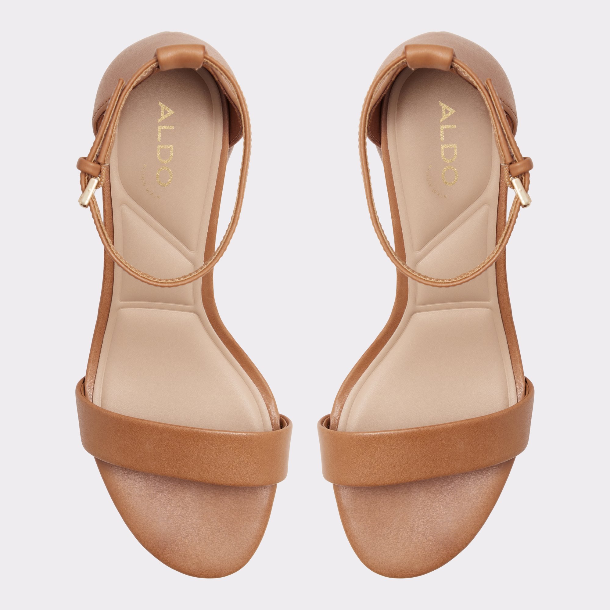 Pristine Dark Beige Women's Strappy sandals | ALDO Canada