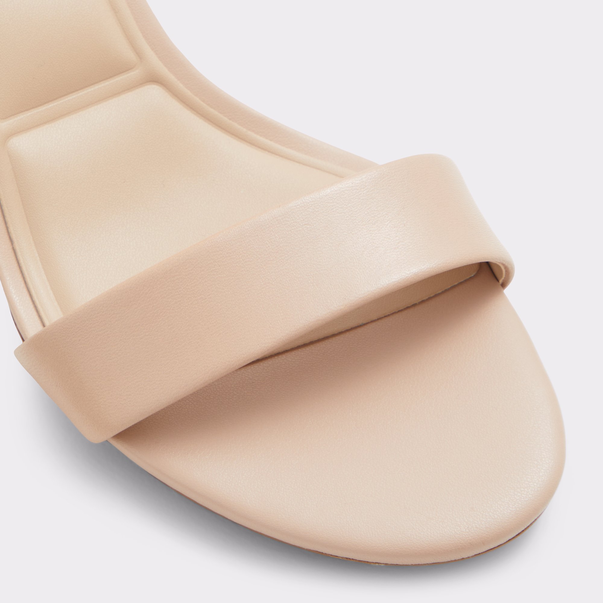 Pristine Bone Leather Smooth Women's Strappy sandals | ALDO US