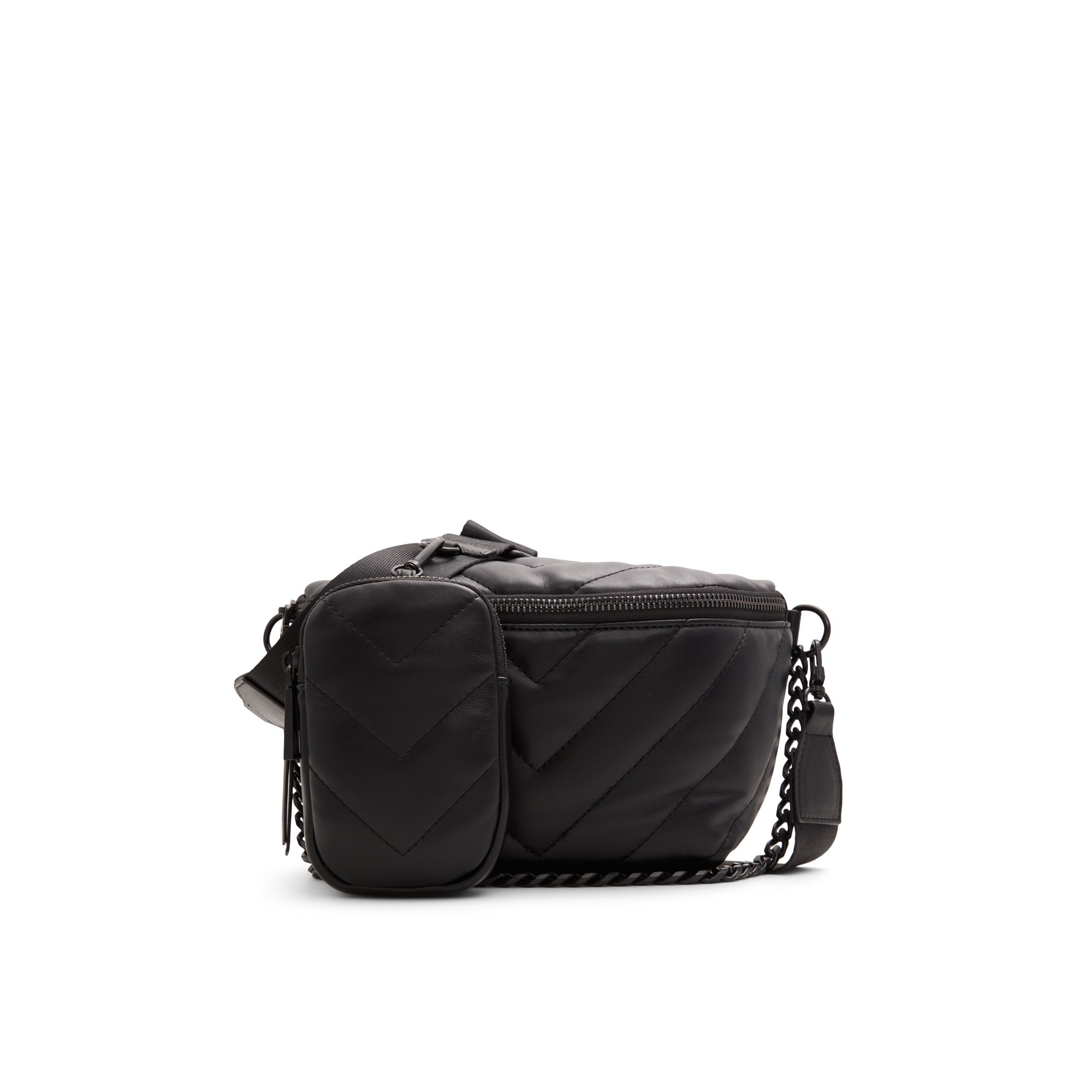 ALDO Puffcarrypak - Women's Backpack Handbag - Black