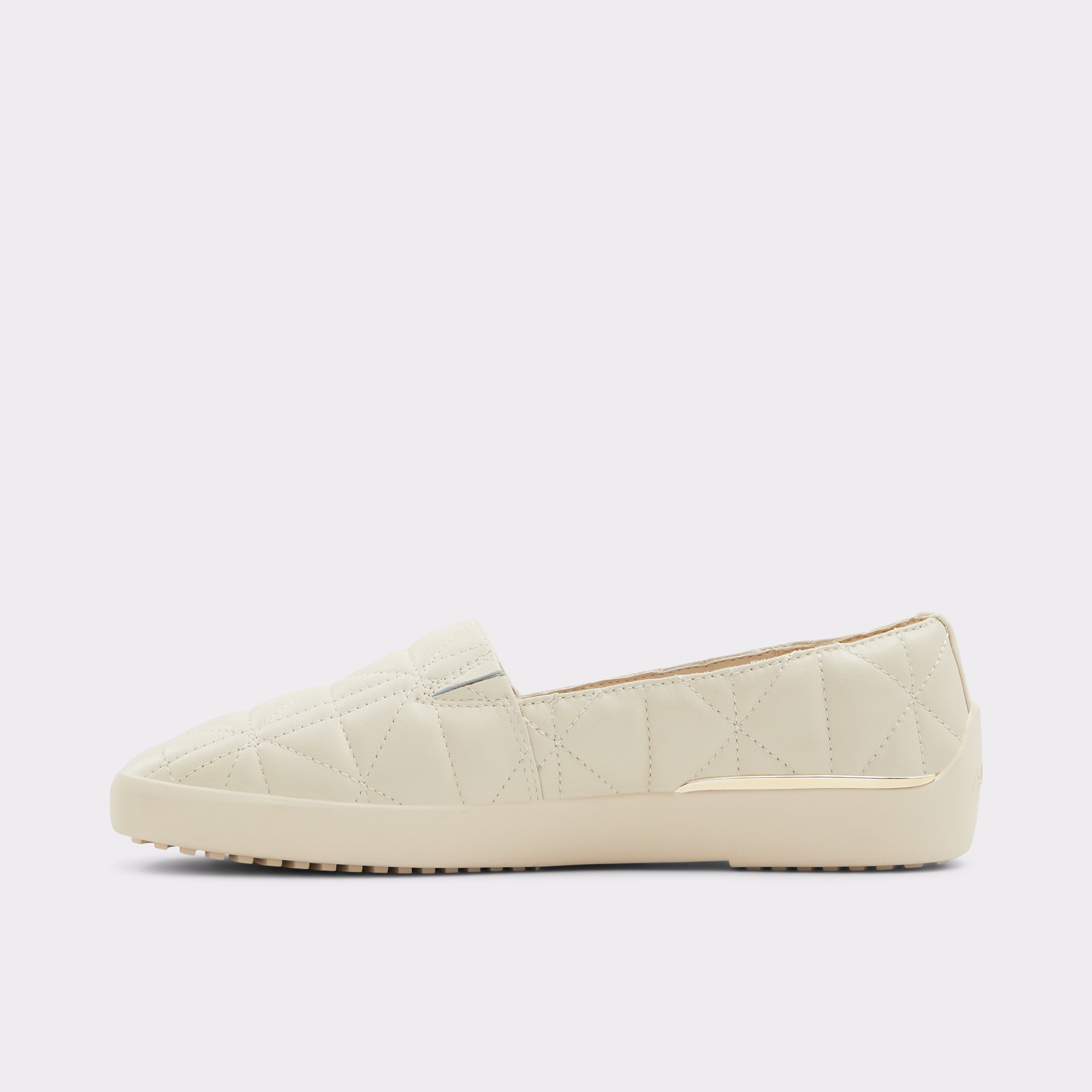 Quilten Blanc Ouvert Femmes Ballerines | ALDO Canada