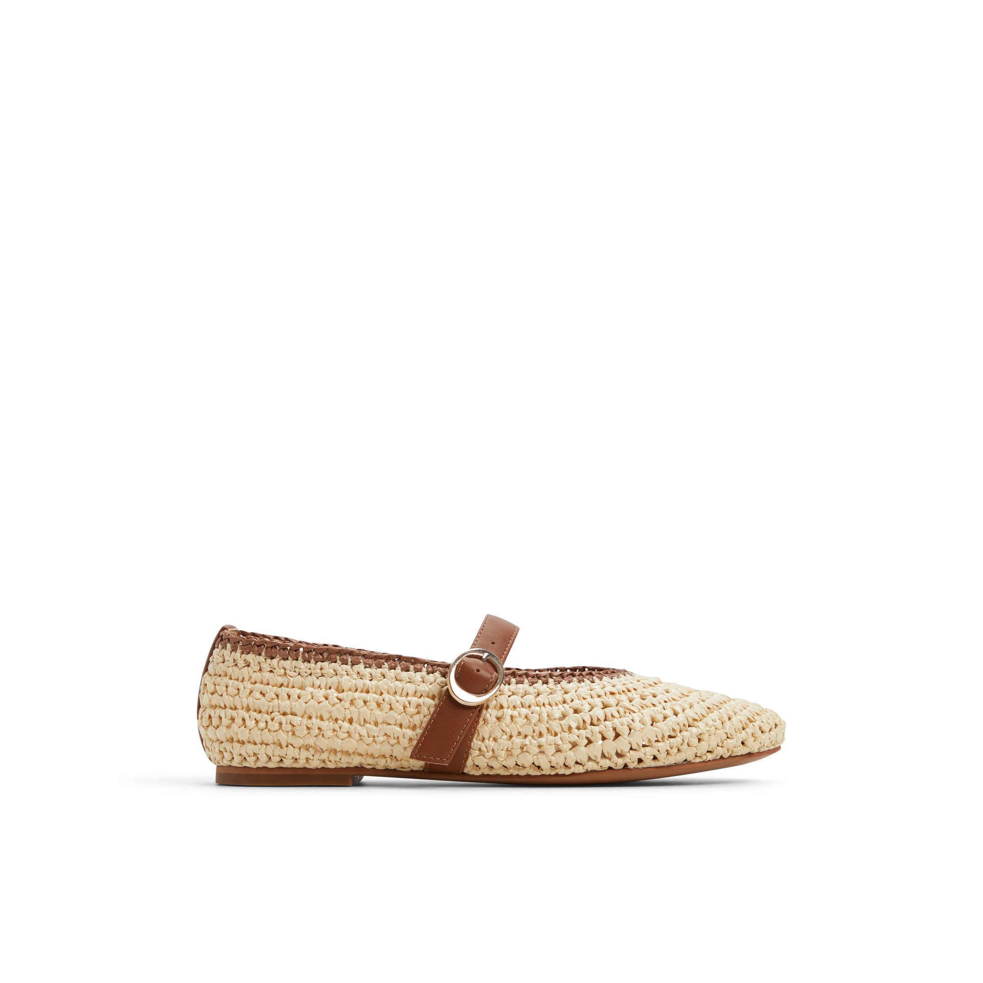 Aldo Quincey Mary Jane Shoes In Beige