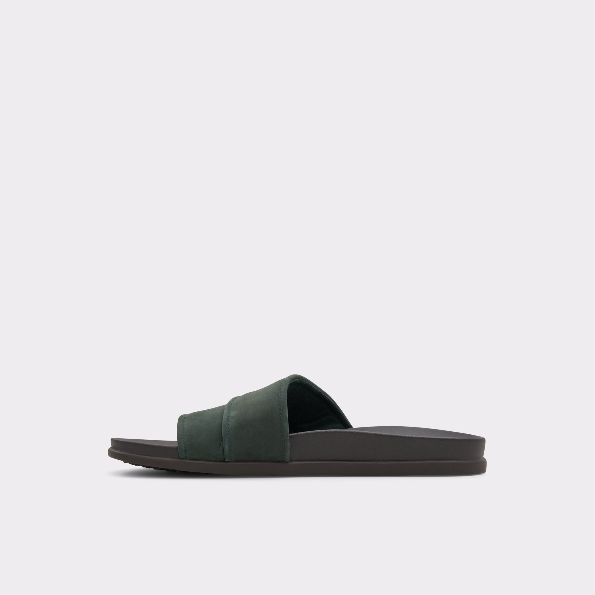 Racecourse Medium Green Men's Sandals & Slides | ALDO US