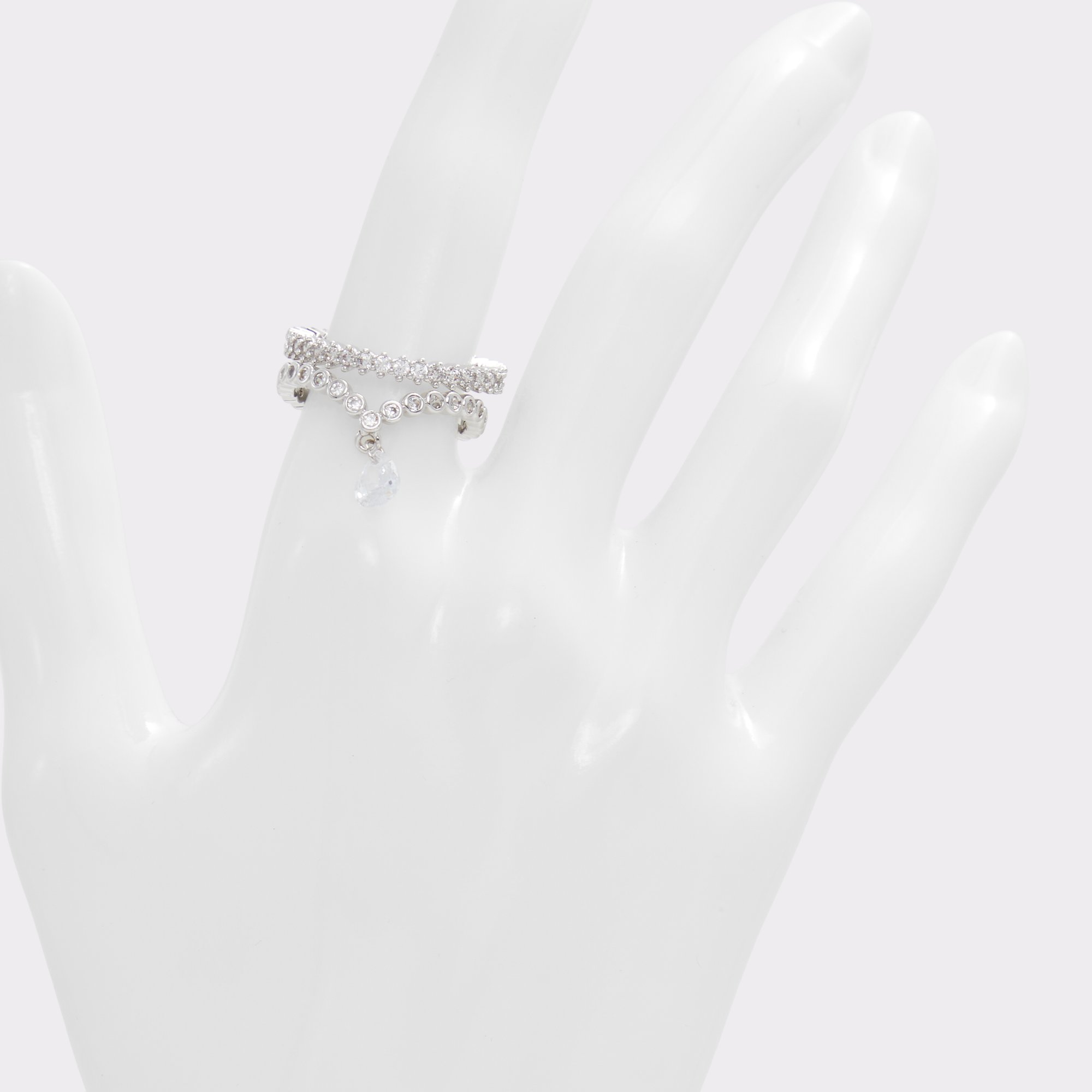 Ranaberiel Silver/Clear Multi Women's Rings | ALDO Canada